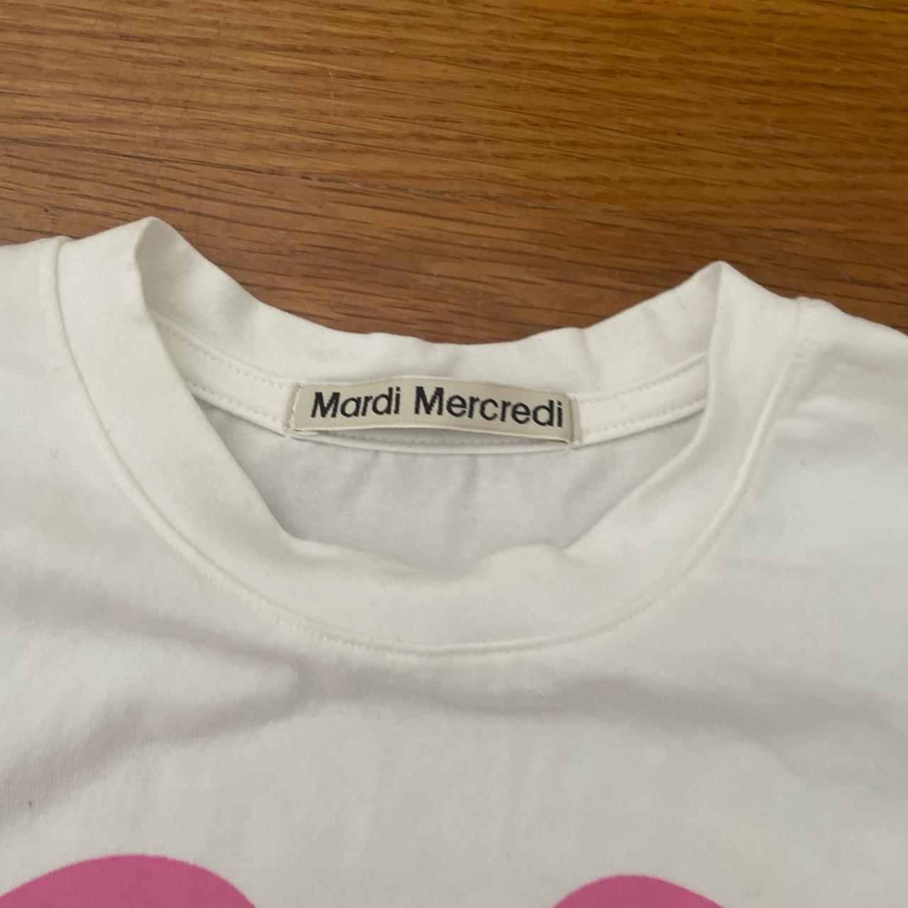 ●Mardi Mercredi●UNISEX TSHIRT I LOVE TW_WHITE MARDI MERCREDI (EN)