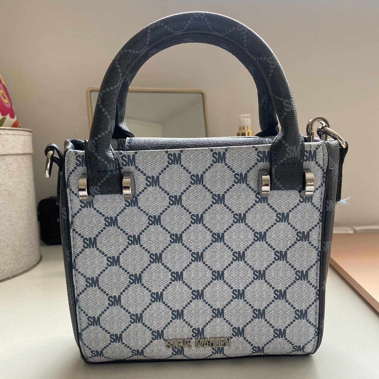 Steve madden quilted tote on sale bag