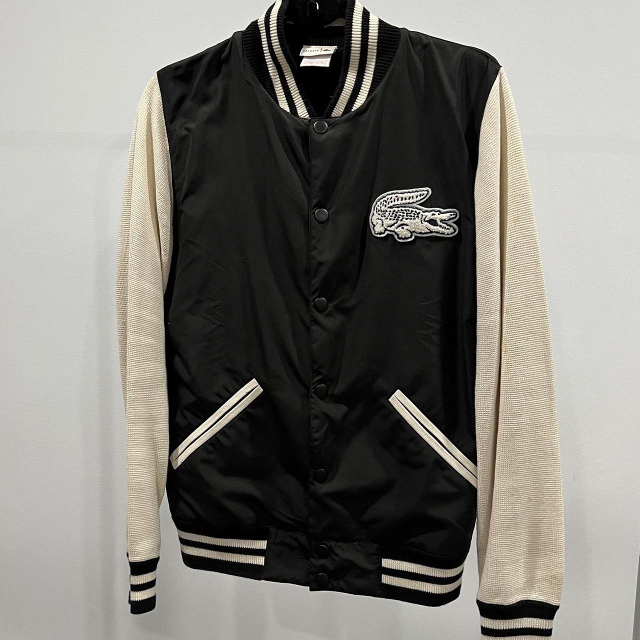 Lacoste varsity sweater sale