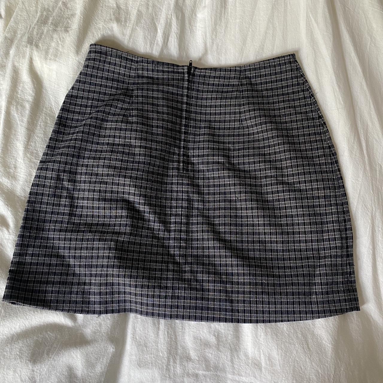 Vintage plaid express miniskirt. Perfect for a... - Depop