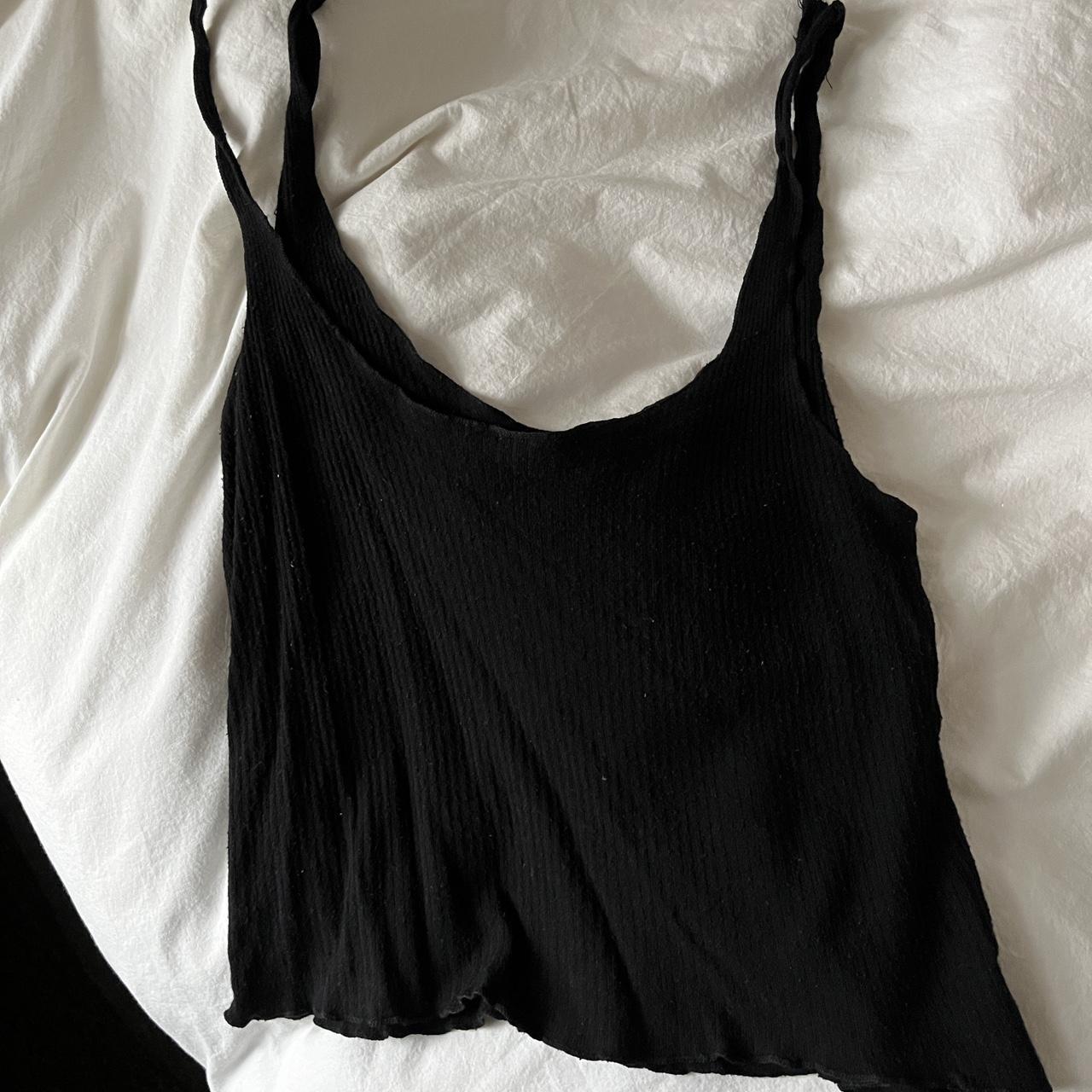 Sky and Sparrow black tank top. Cute for the summer!... - Depop