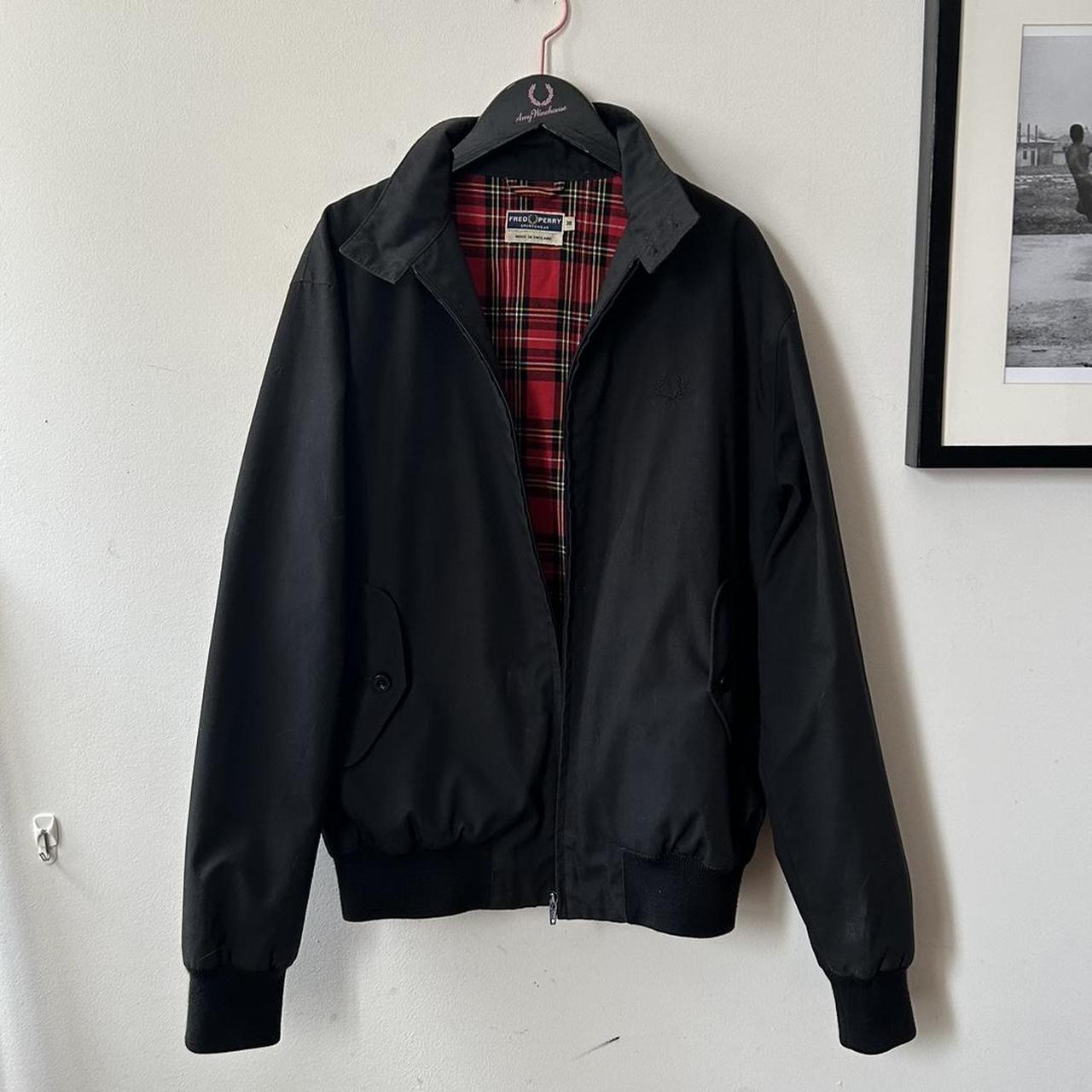 Fred Perry Harrington Jacket made in England size... - Depop