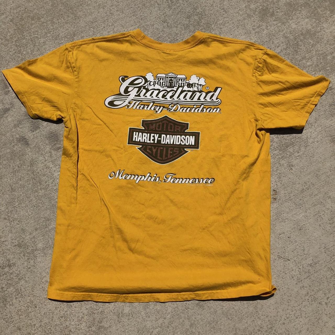 Yellow Tennesee Harley Davidson TShirt size... Depop