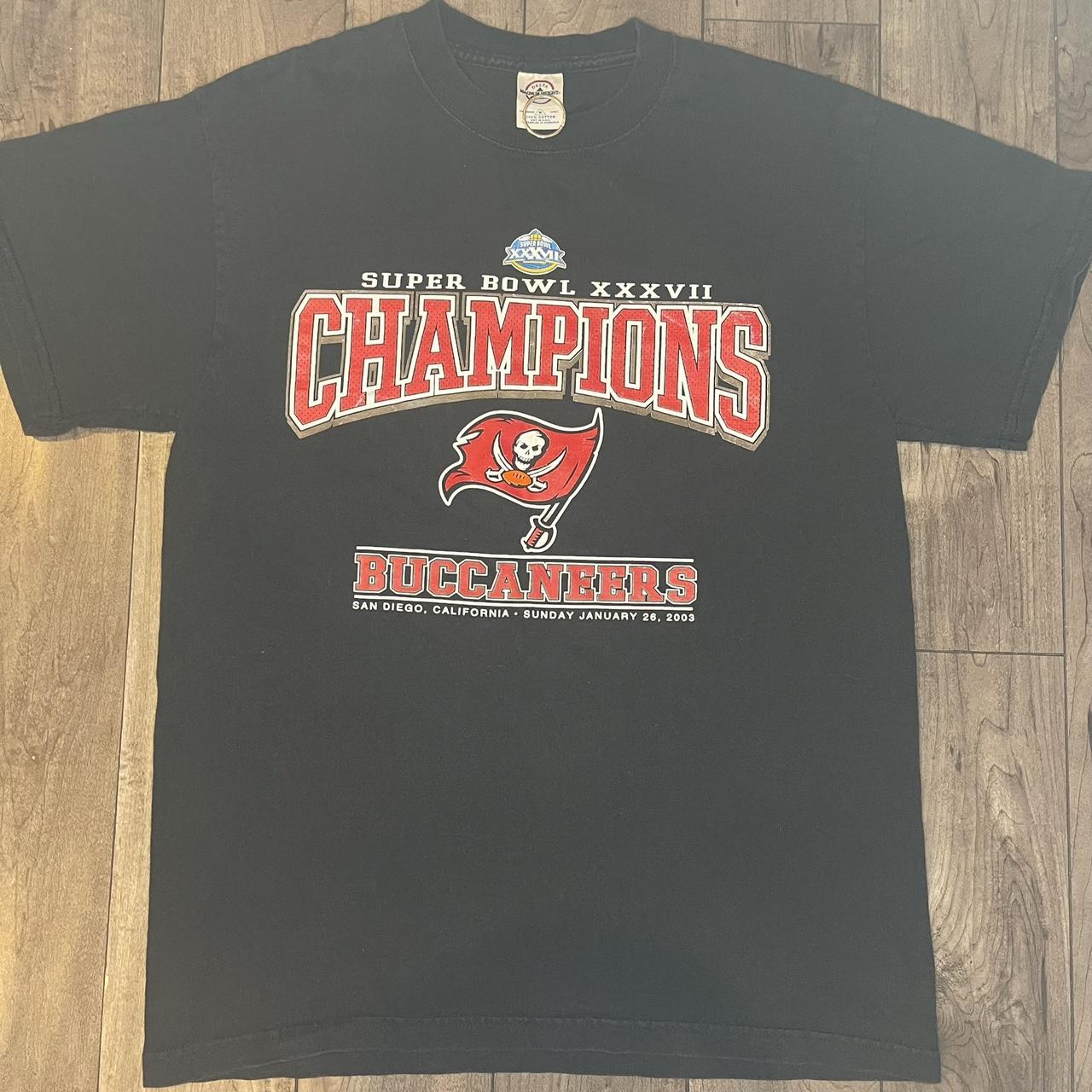 03' Tampa Bay Buccaneers Super Bowl Champs. - Depop