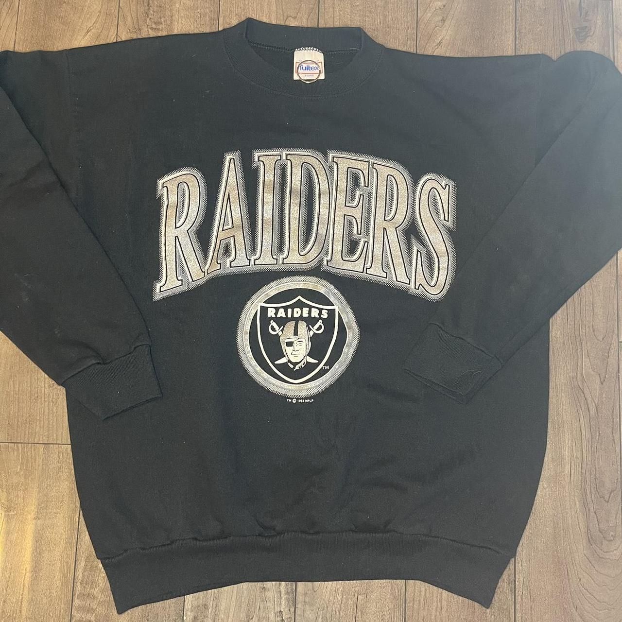 Vintage Los Angeles Raiders Sweatshirt 90s / 1992 A - Depop