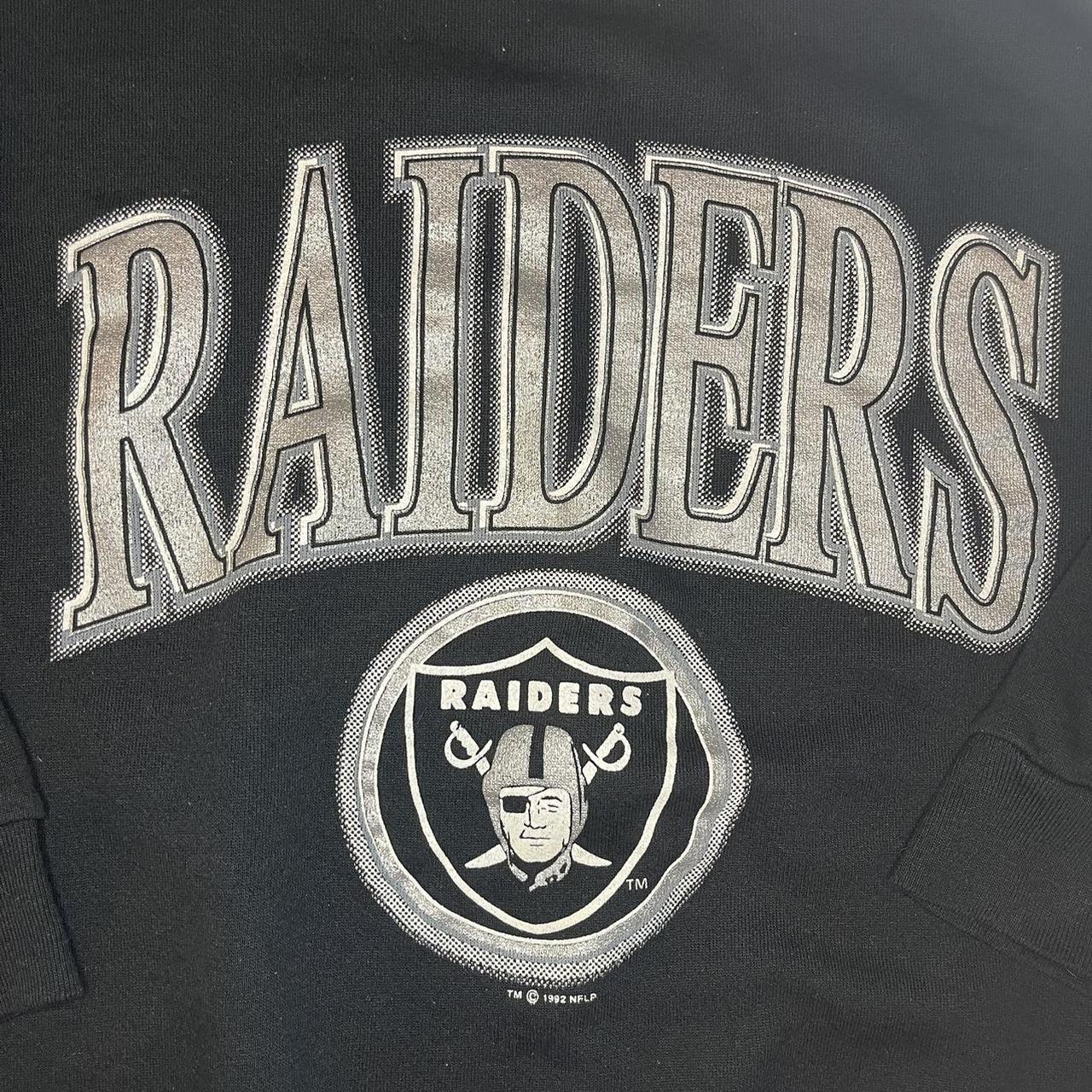 Vintage Los Angeles Raiders Sweatshirt 90s / 1992 A - Depop