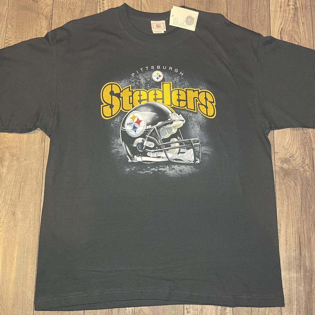 Vintage Mens Pittsburgh Steelers NFL Football Shirt - Depop