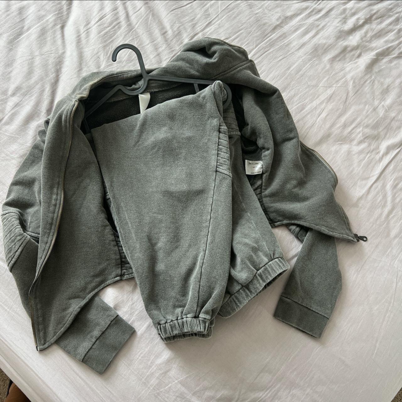 The K Label corset tracksuit set in tonik/ granite... Depop