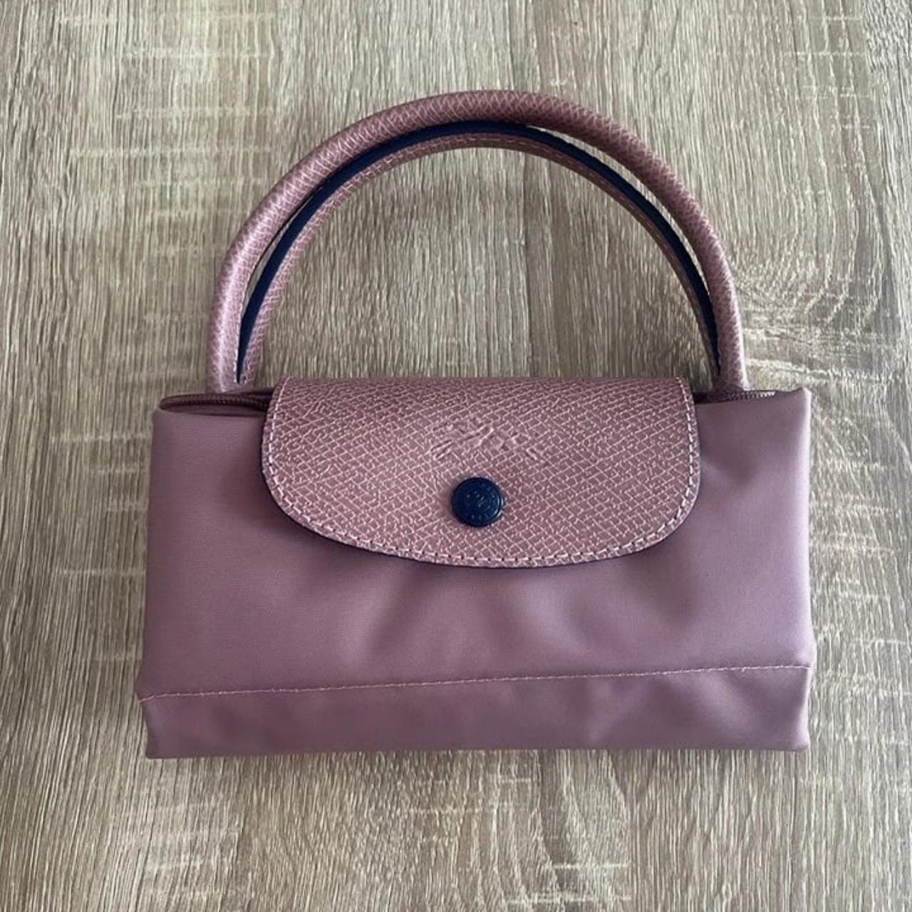 Brand New longchamp purple small deals tote