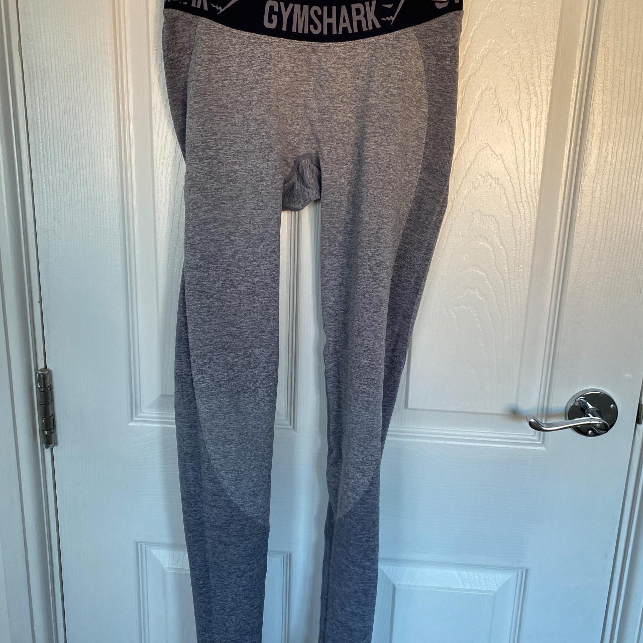 Gymshark Grey Leggings Dry Collection Tight Depop