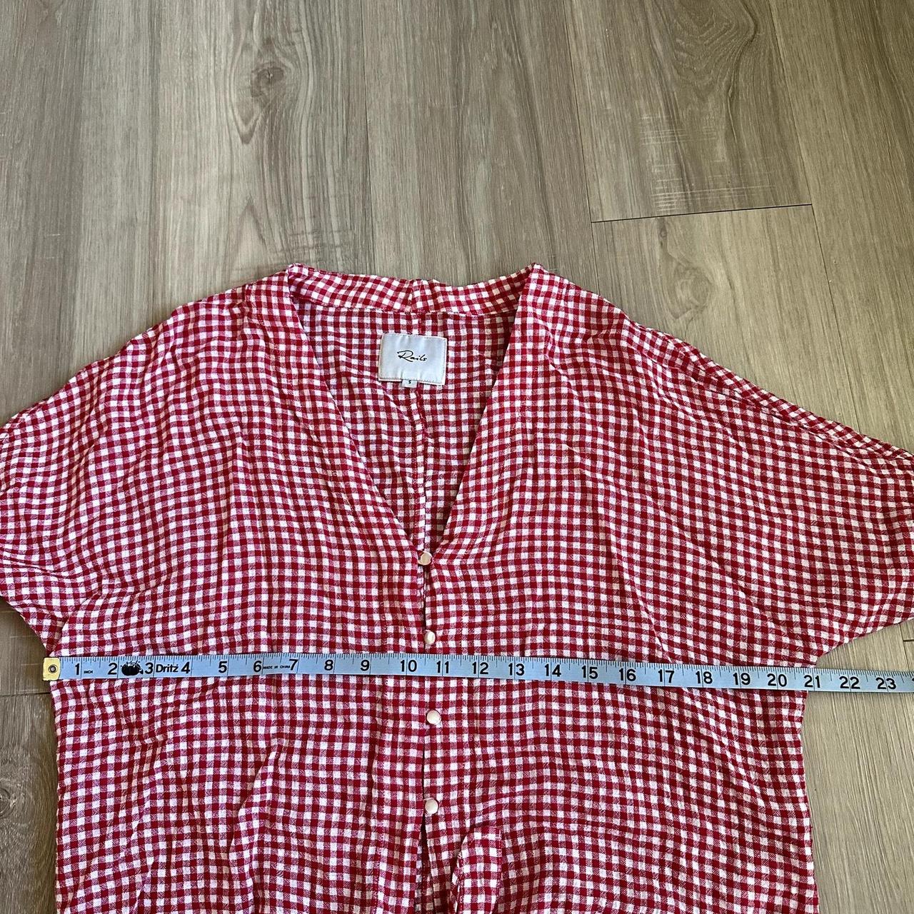 Rails Women's Blouse - Red/White - S – Rails Thea… - image 3