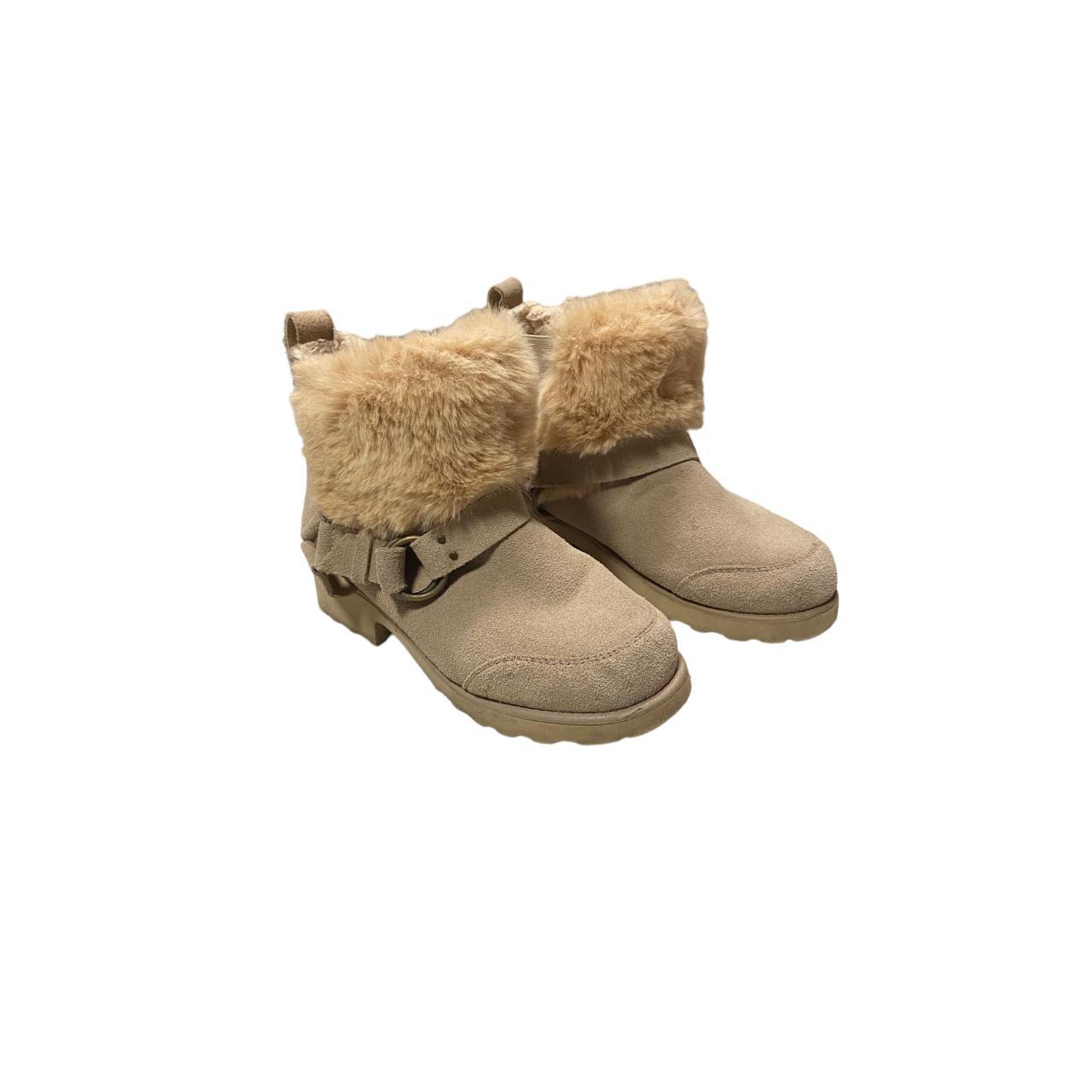 Bearpaw womens hot sale fur boots