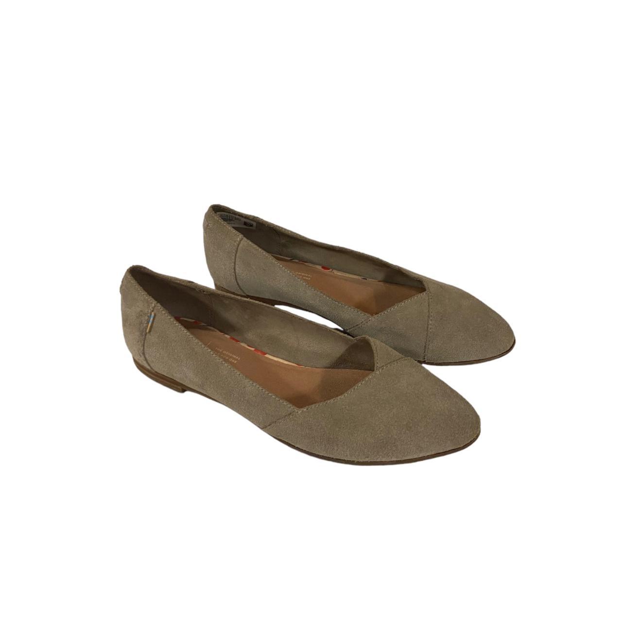 Toms on sale beige flats