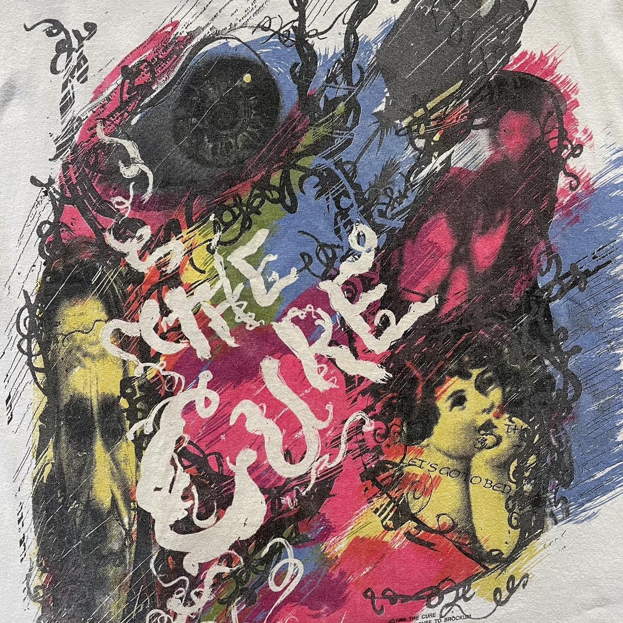 The Cure T Shirt, The Cure Vinyl Shirt, Vintage The - Depop