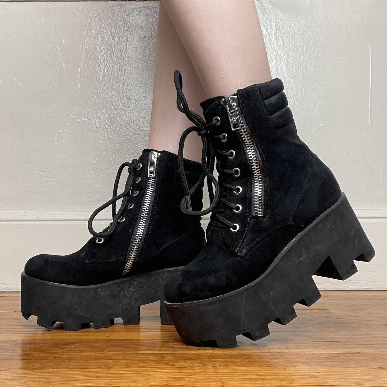 Dolls Kill Combat Boots store platforms