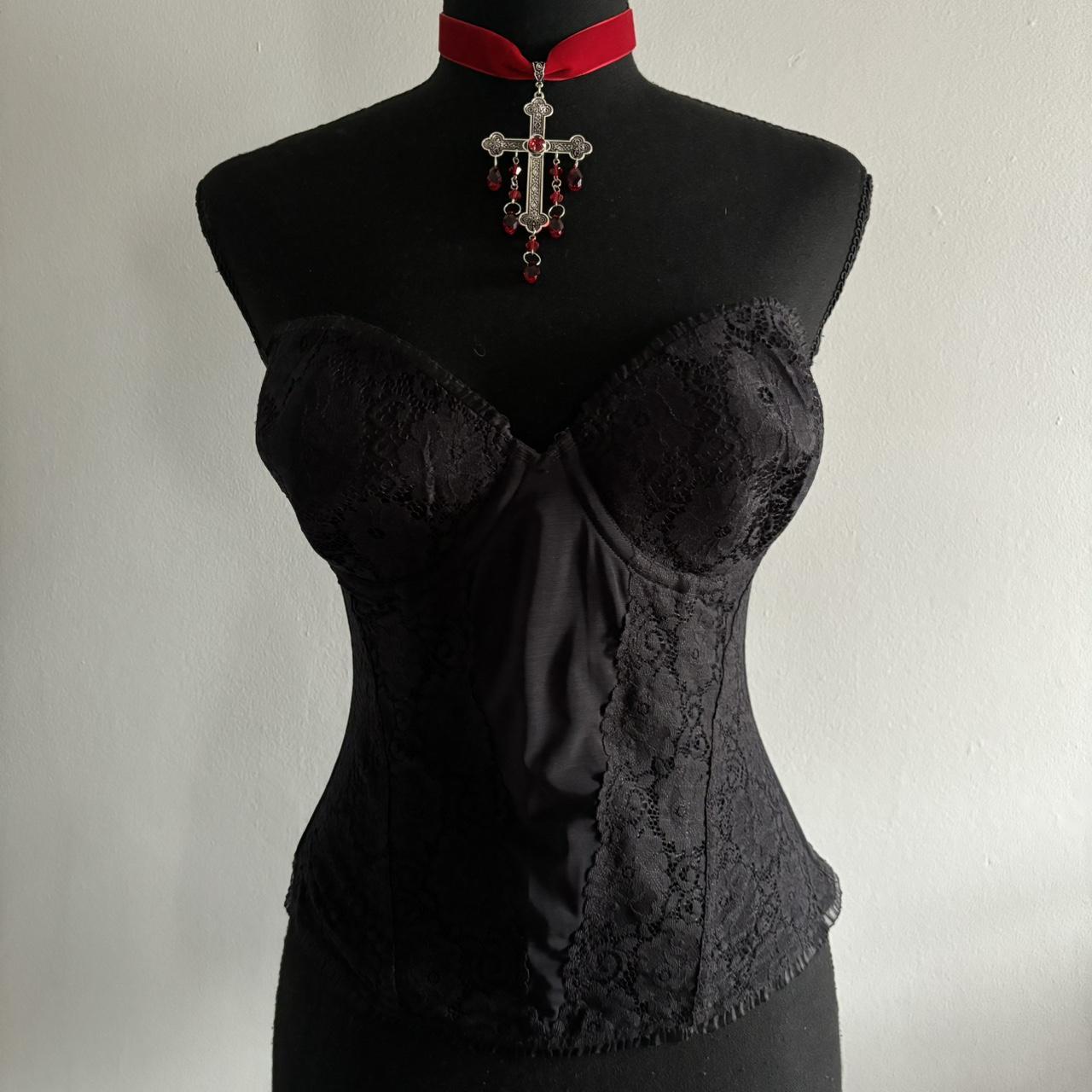 Skims cotton corset top size XXS white/marble. - Depop