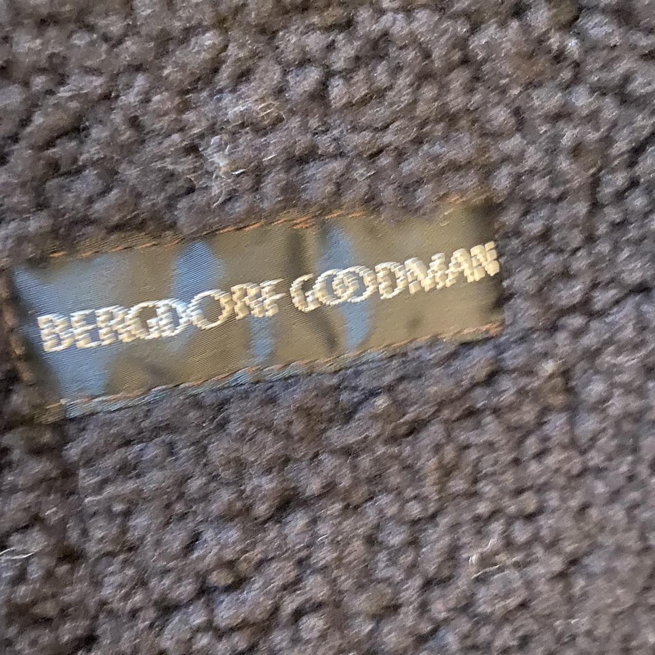 Vintage brown Bergdorf Goodman Shearling jacket. Not... Depop