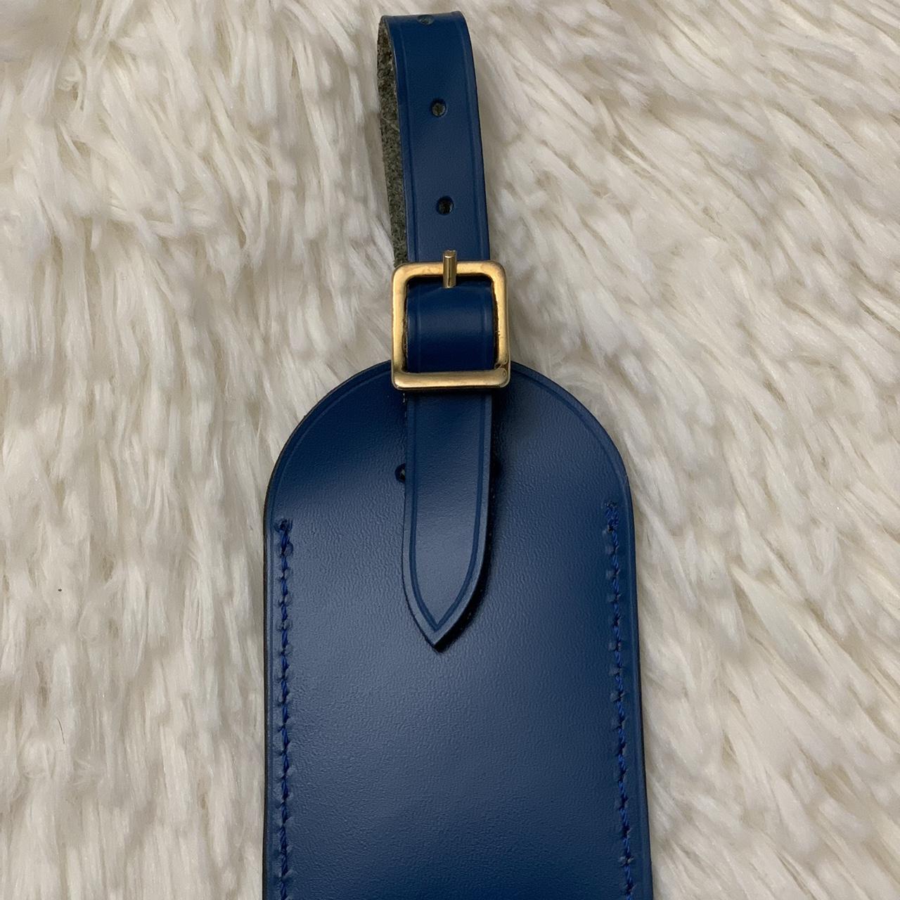 Authentic Louis Vuitton Vachetta leather luggage tag - Depop