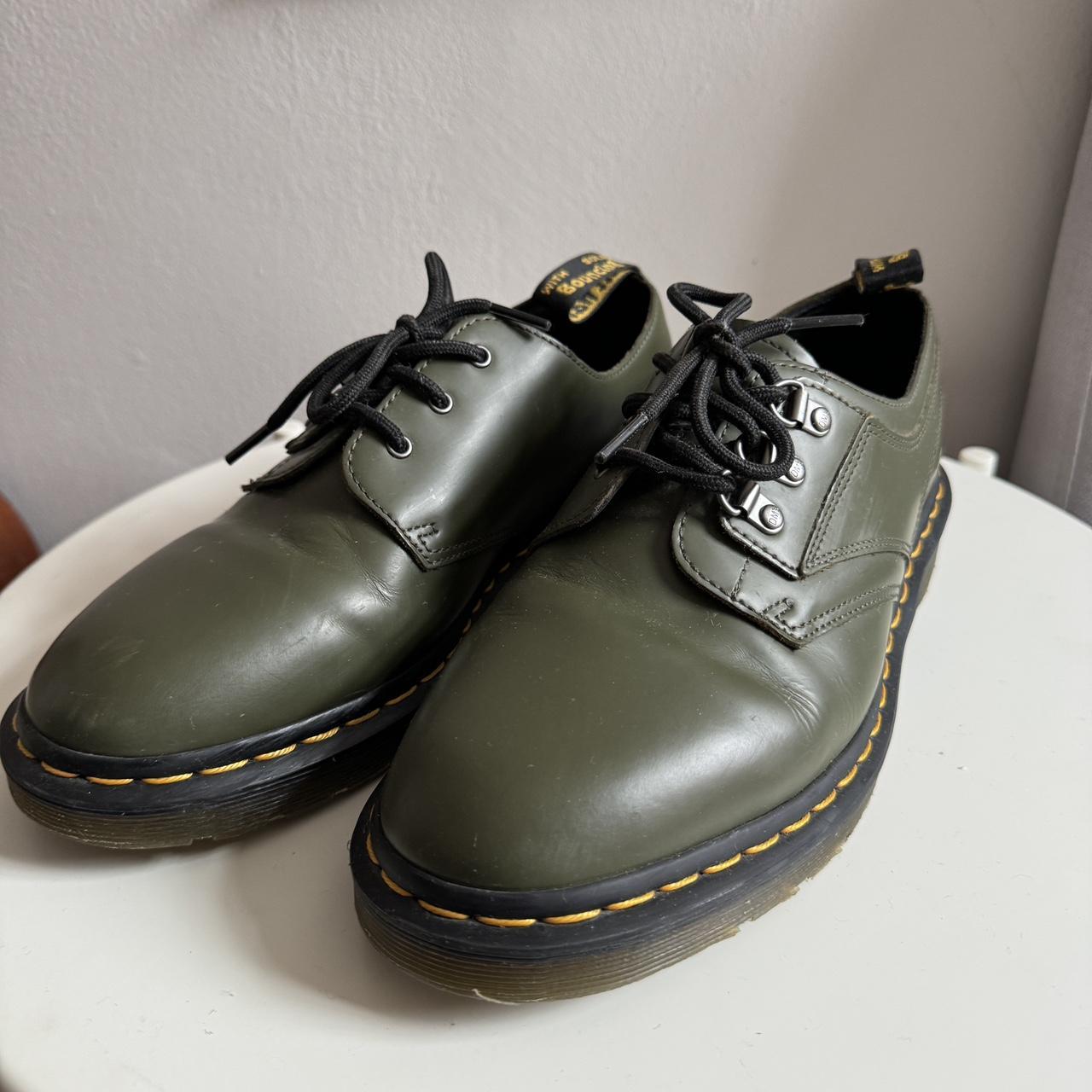 Dr Martens 1461 Verso khaki/green | Depop