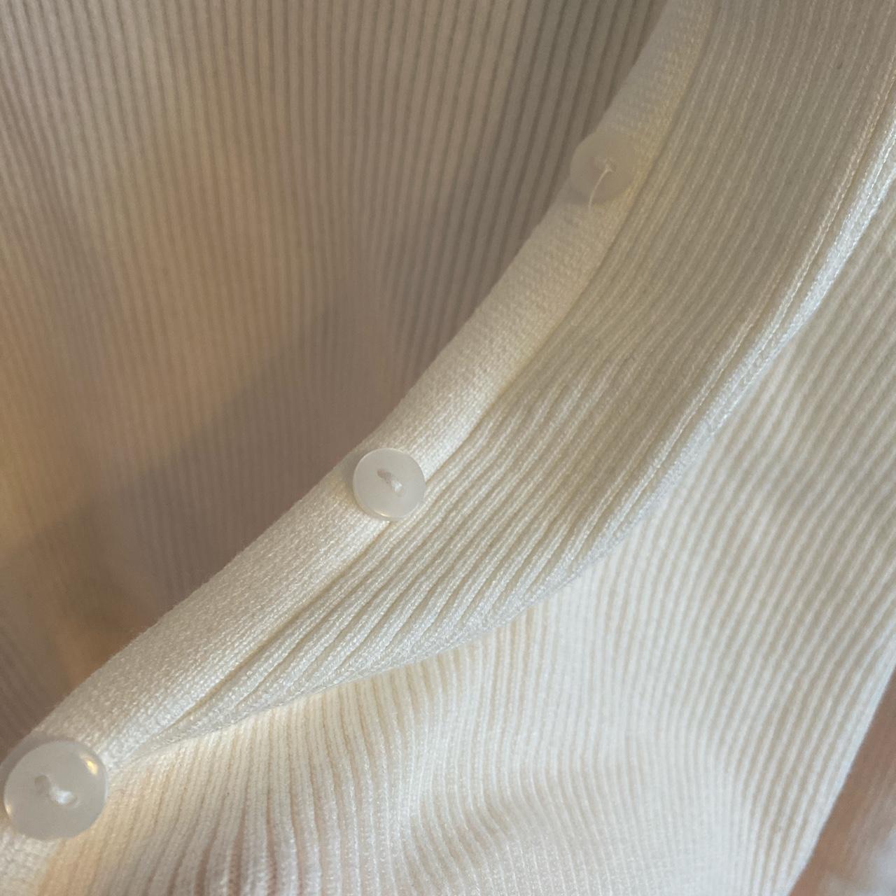 Primark Women's White Cardigan Depop