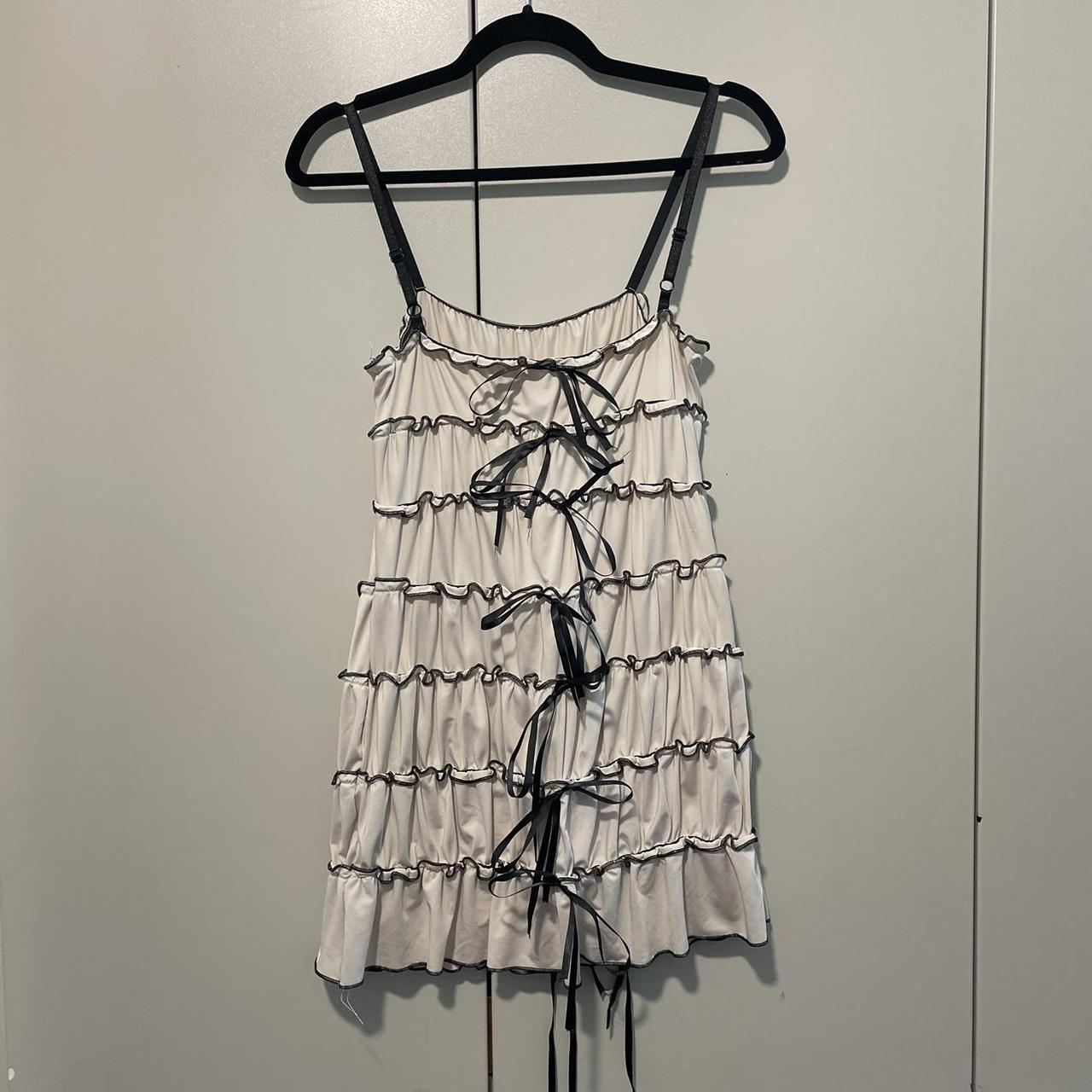 Mirror Palais inspired mini dress Ruffle Tunnel... - Depop