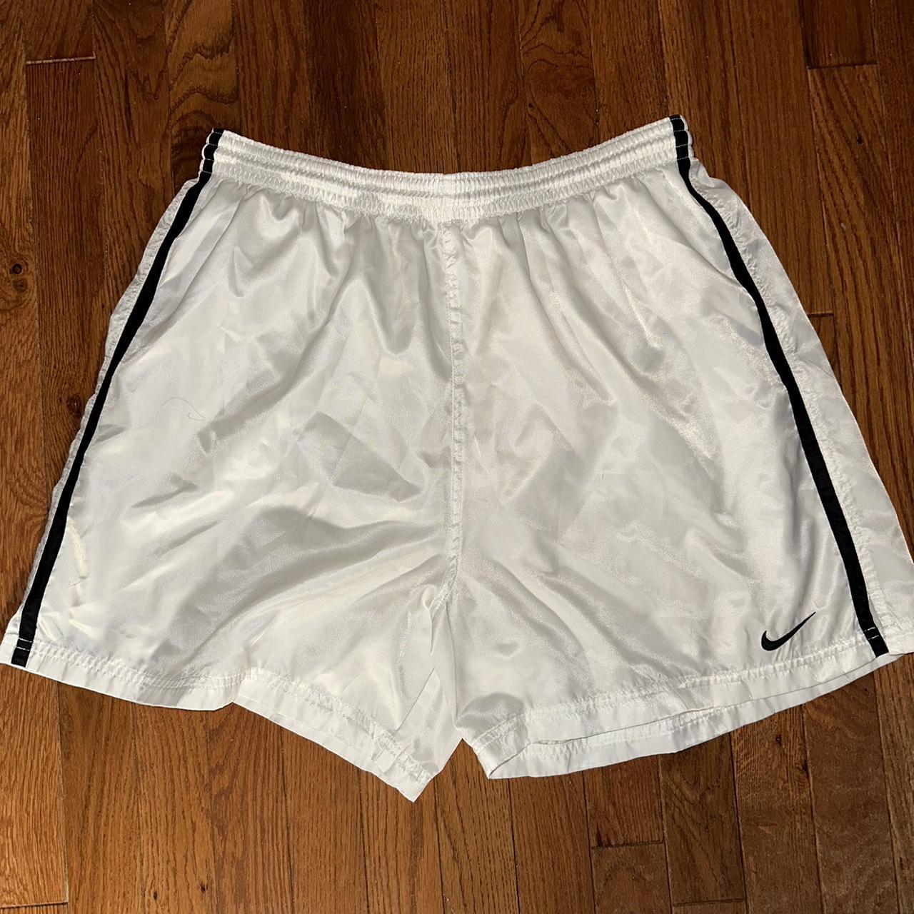 Nike men’s white basketball shorts Size XL has... Depop