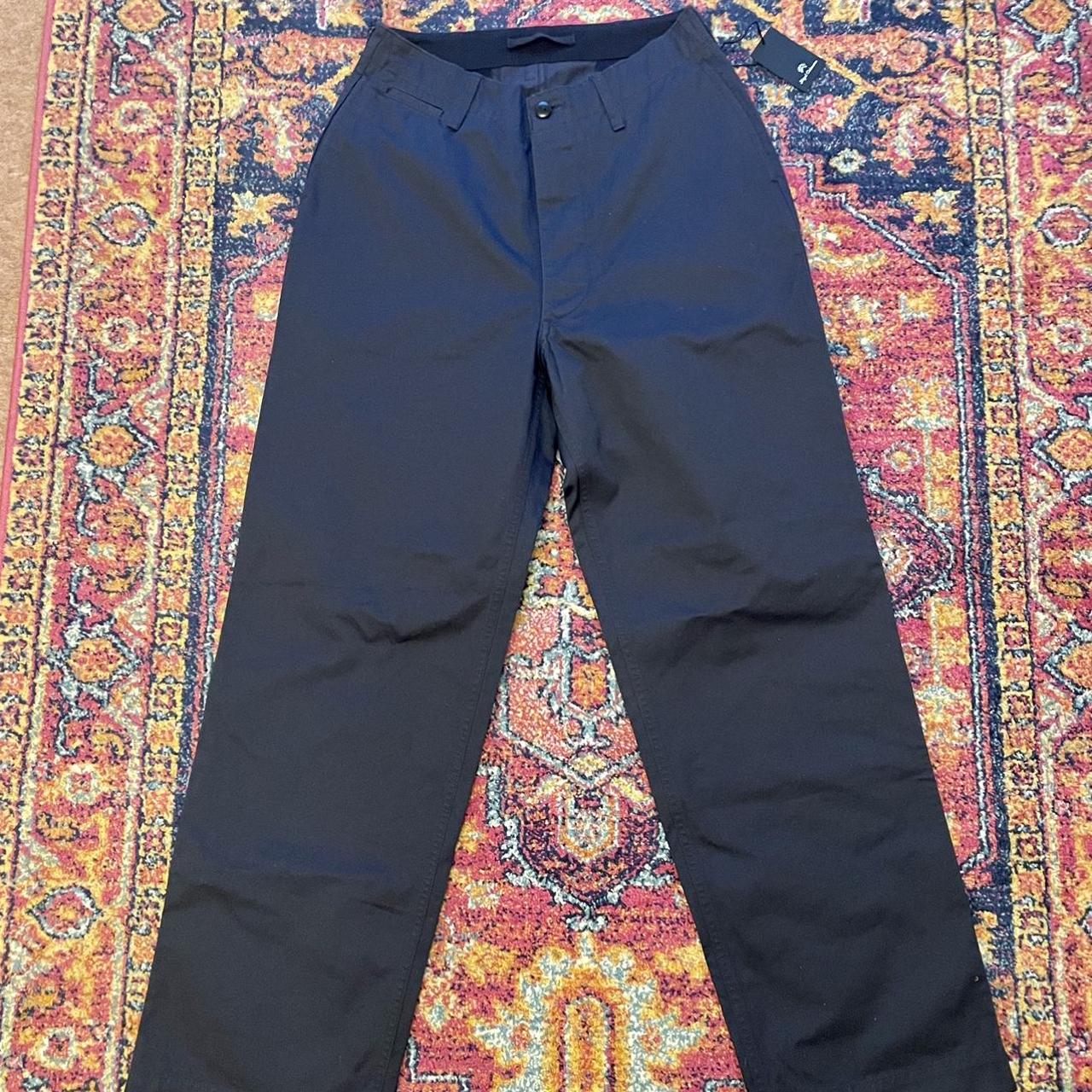 Nigel Cabourn Men's Navy Trousers | Depop