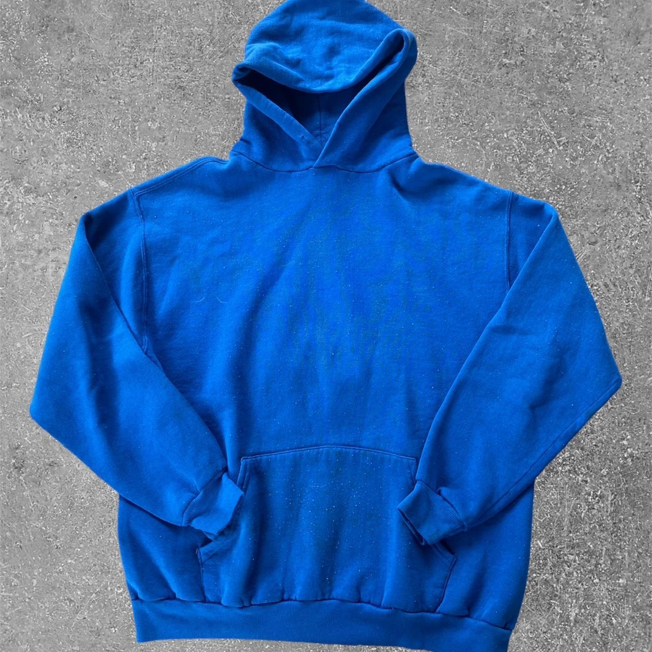 80’s Blue Russel Athletic hoodie Size L fits like... Depop