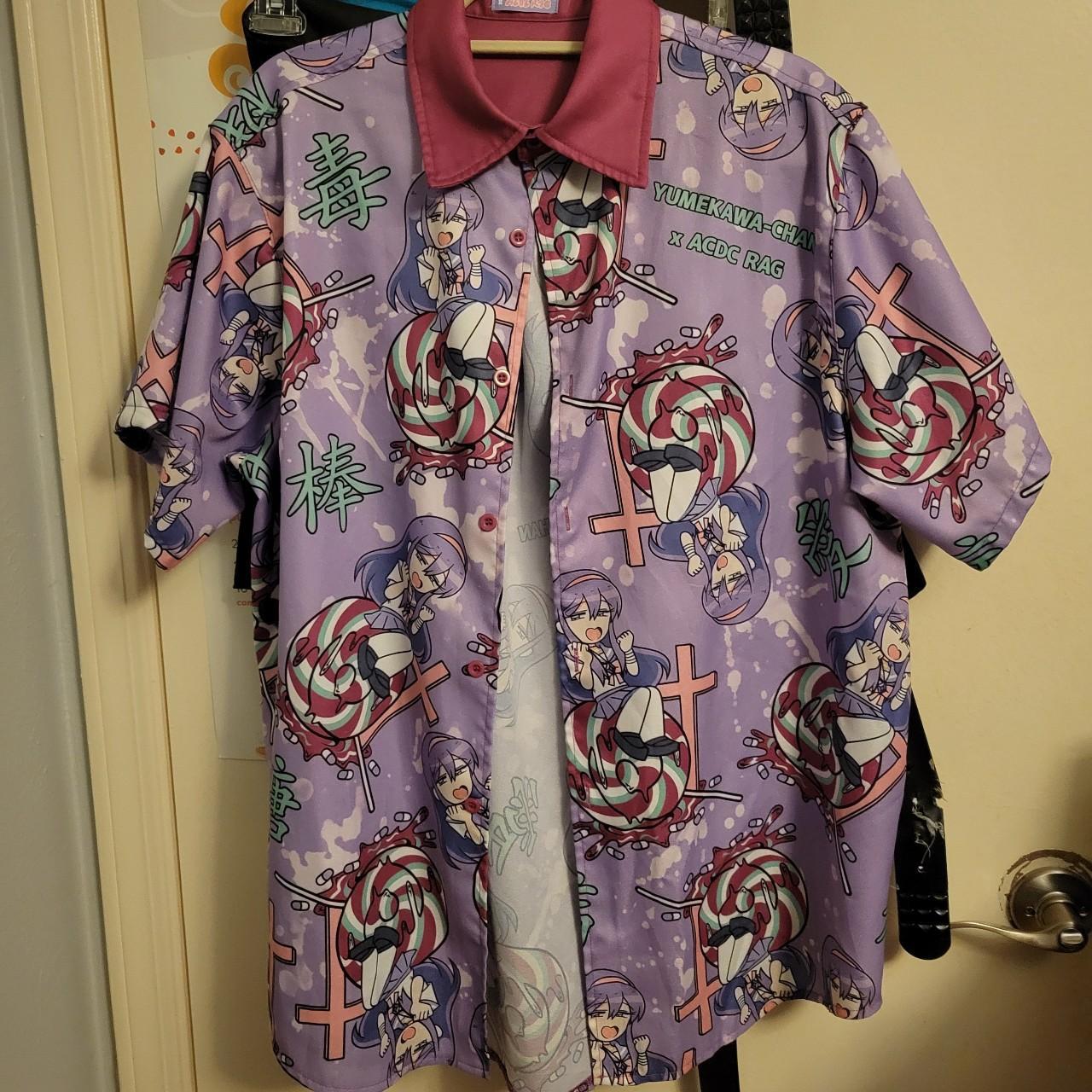 ACDC RAG x Yumekawa-chan button up shirt fits size... | Depop