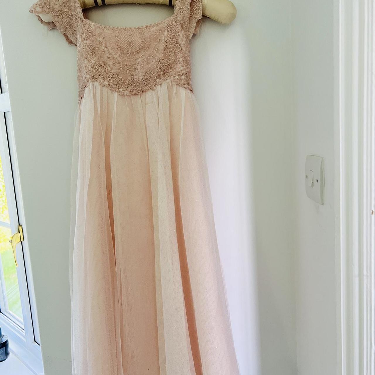 Beautiful monsoon blush tulle and lace Depop