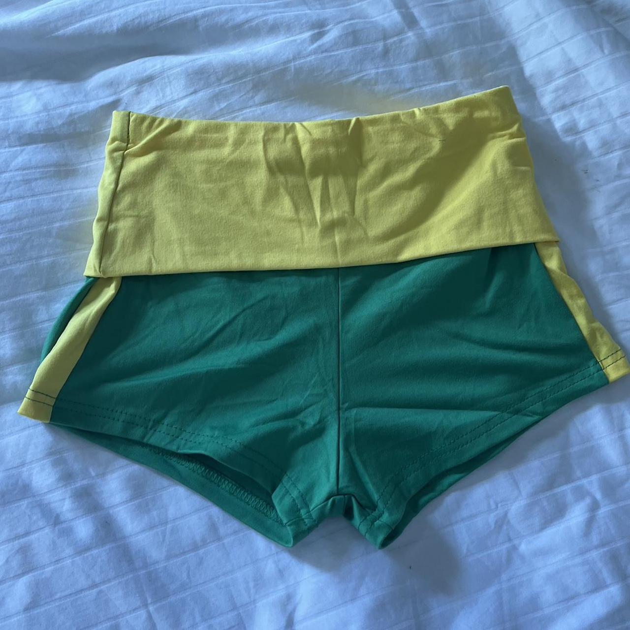The cutest Y2k Brazil beach shorts 🇧🇷 💌message for... - Depop