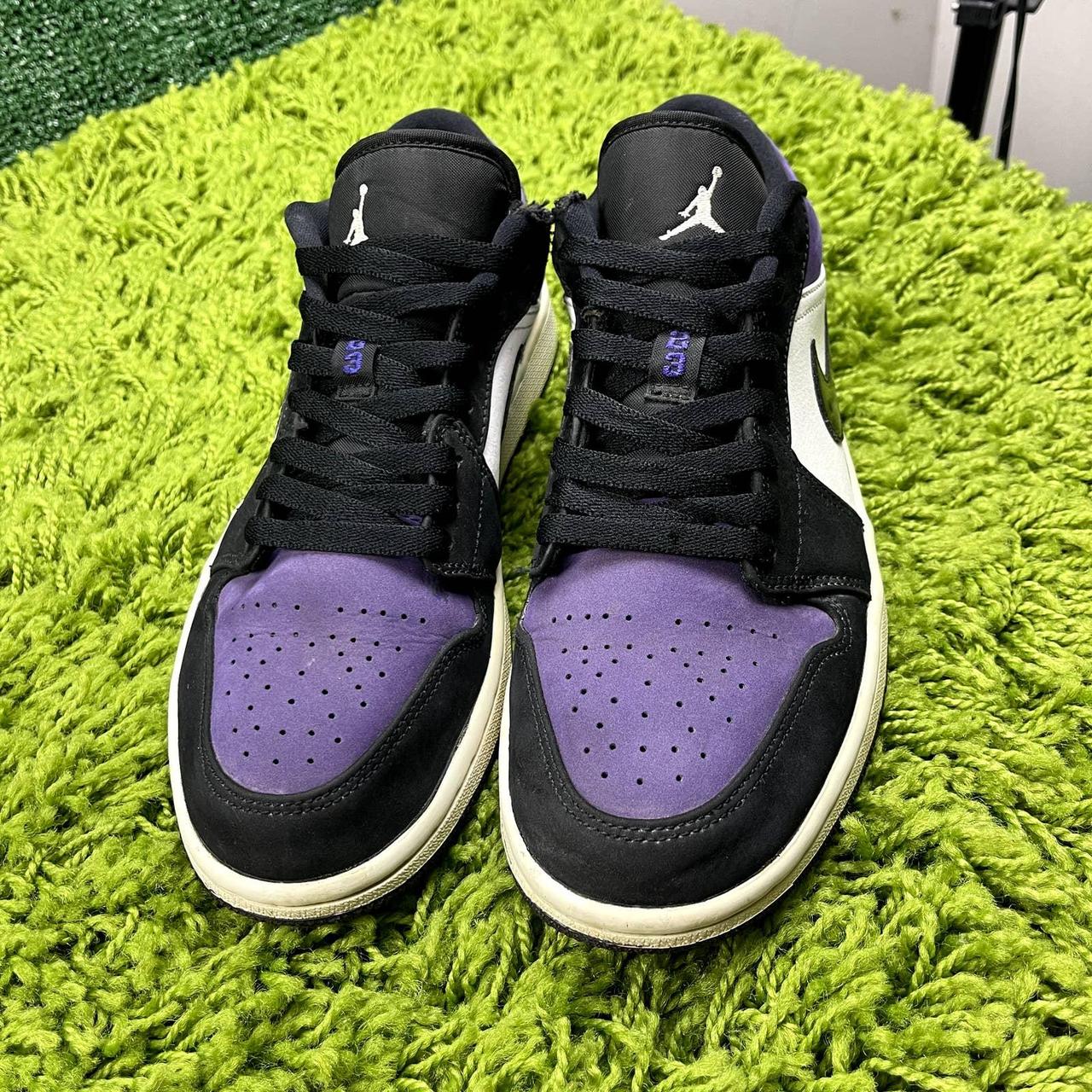 mens purple jordan shoes