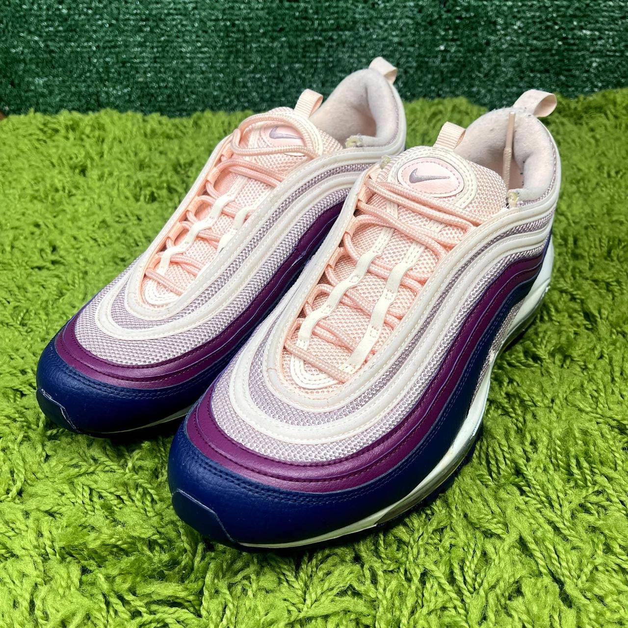 Nike air max 97 crimson tint plum on sale chalk