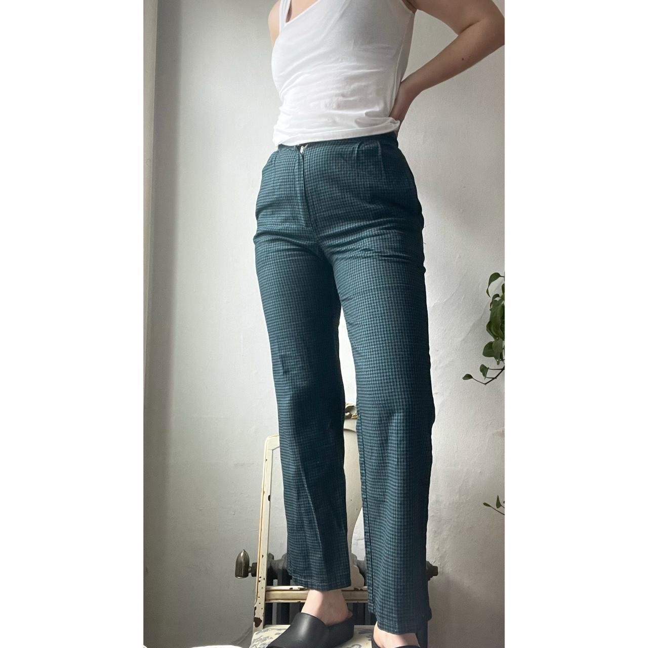 Paloma Wool Chasis Pant Blue/ Green - Size Medium | Depop