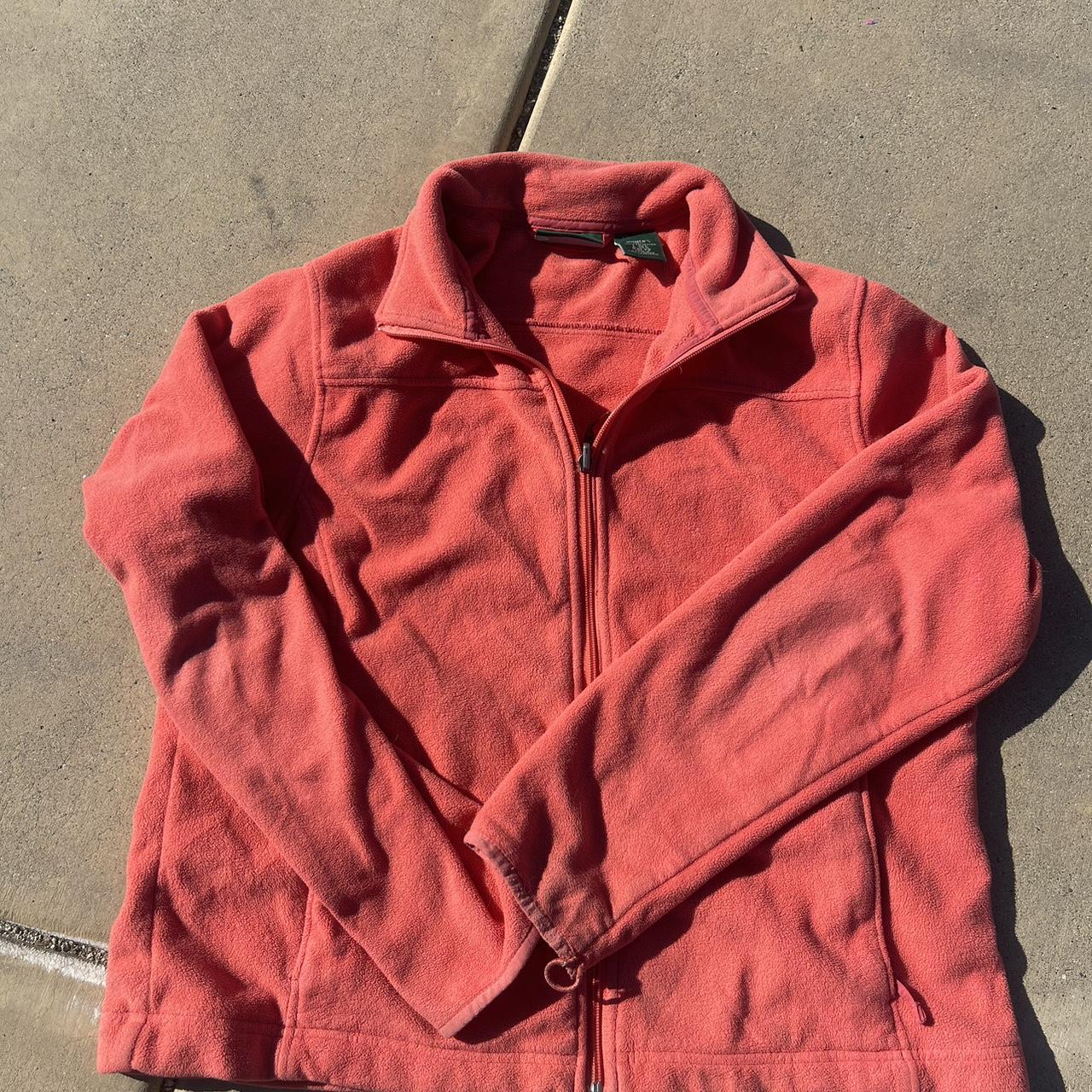 Ll bean outlet orange jacket