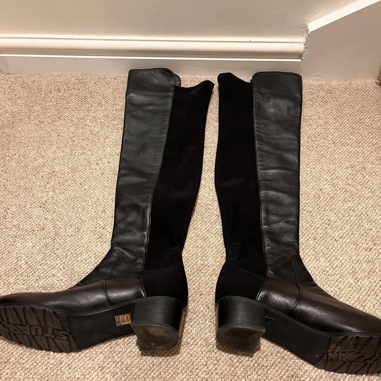 stuart weitzman black boots