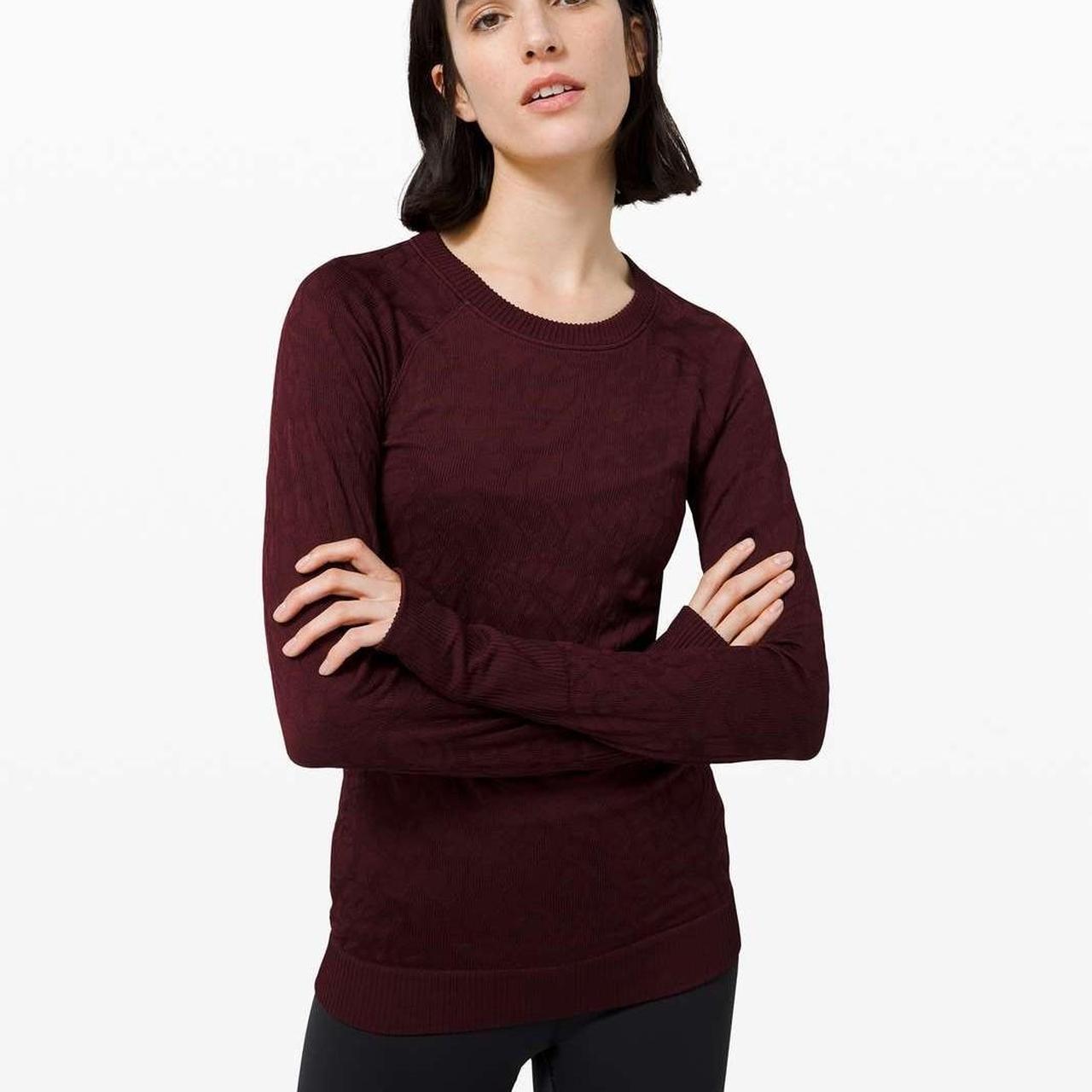 Burgundy jumper clearance womens