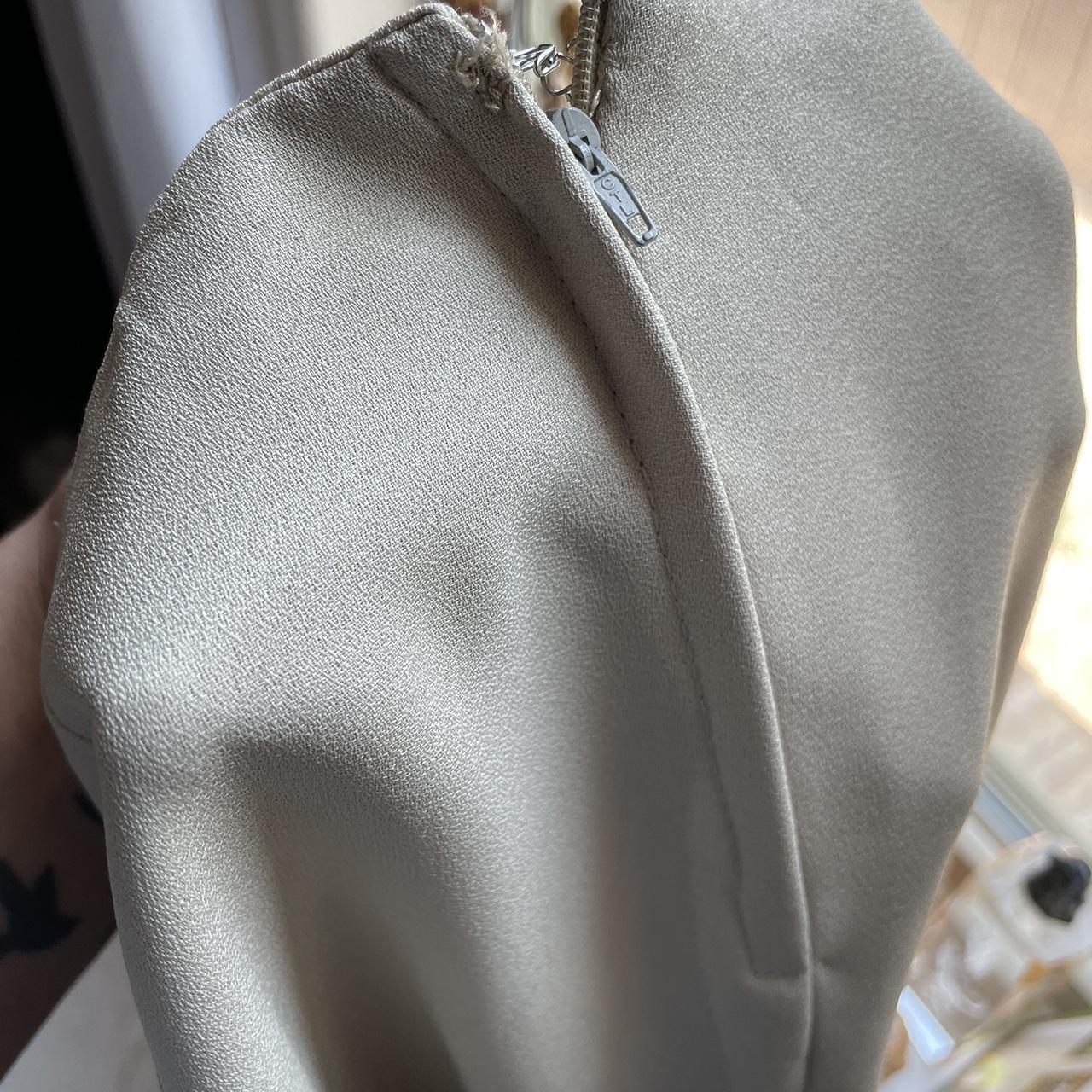 Preloved Women's Skirt - Cream/Tan - L – Vintage … - image 3