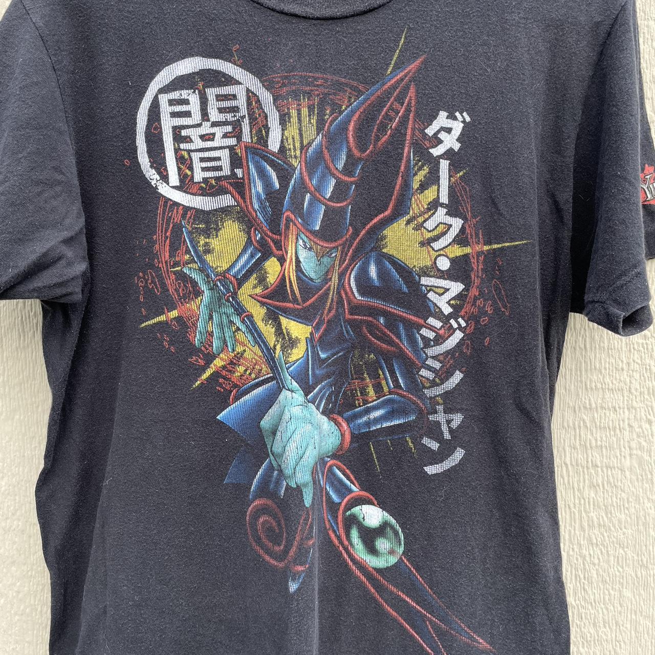 Vintage 90s Yugioh Dark Magician anime graphic tee  | Depop