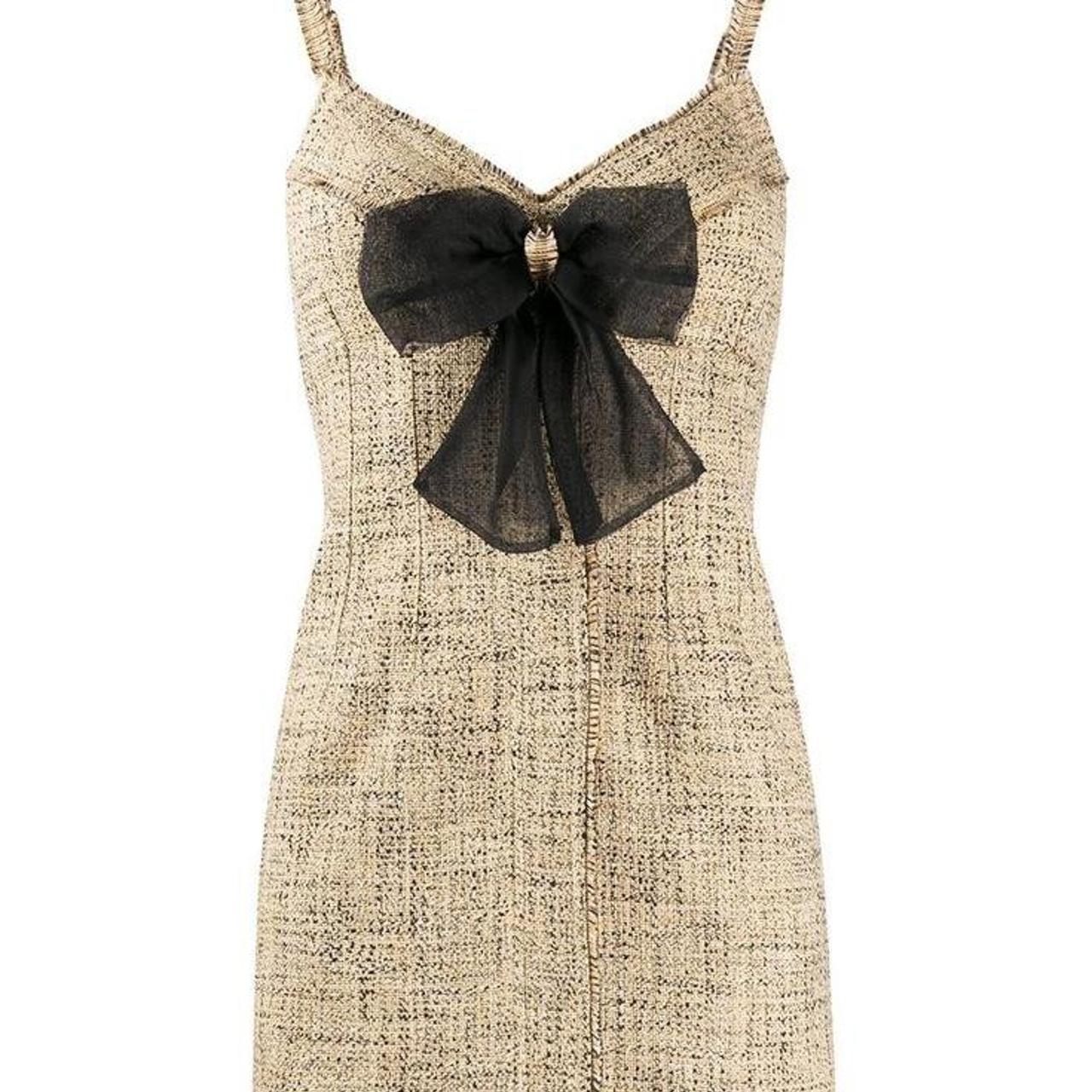 sandro soane tweed mini dress