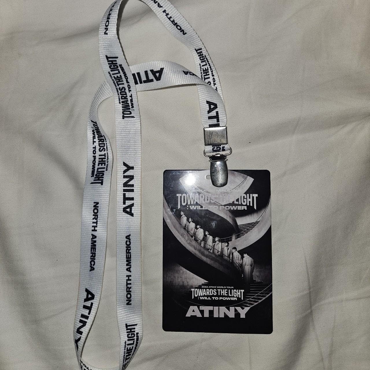 Ateez Break The Wall outlets tour Sector VIP Lanyard