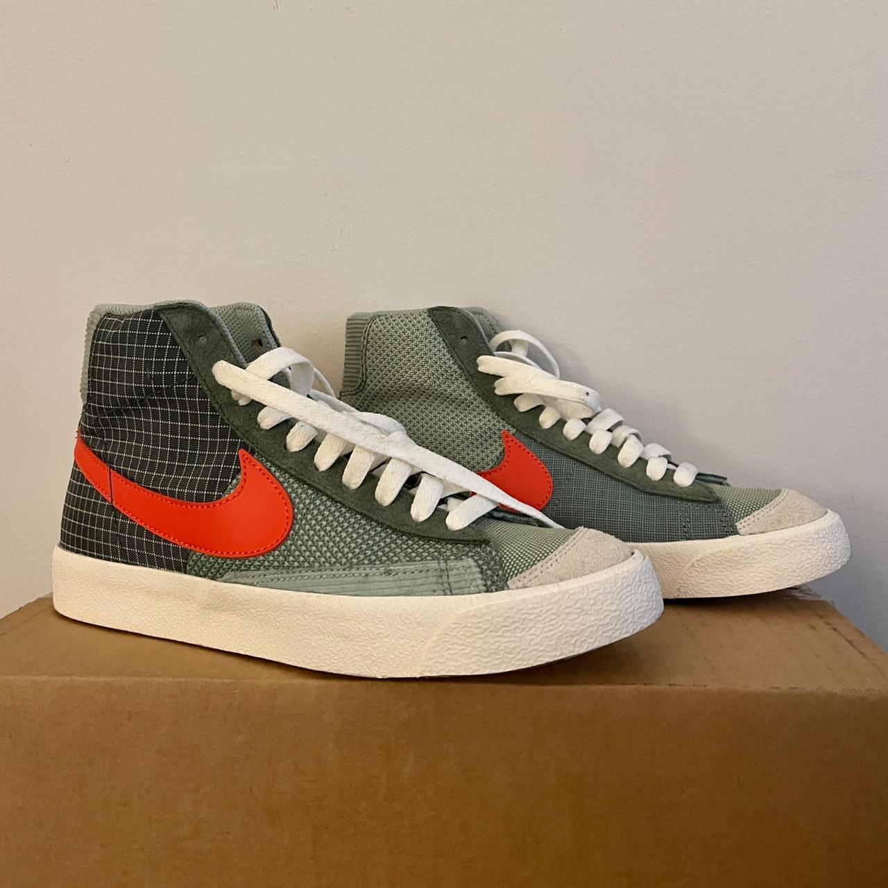 womens nike blazers green