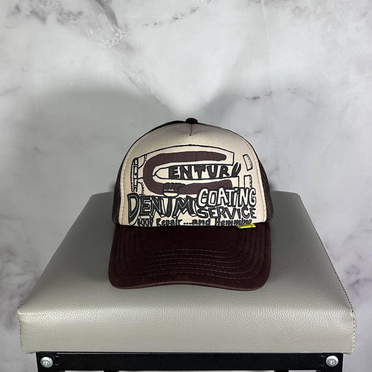 Kapital Century Denim Coating Trucker Snapback...