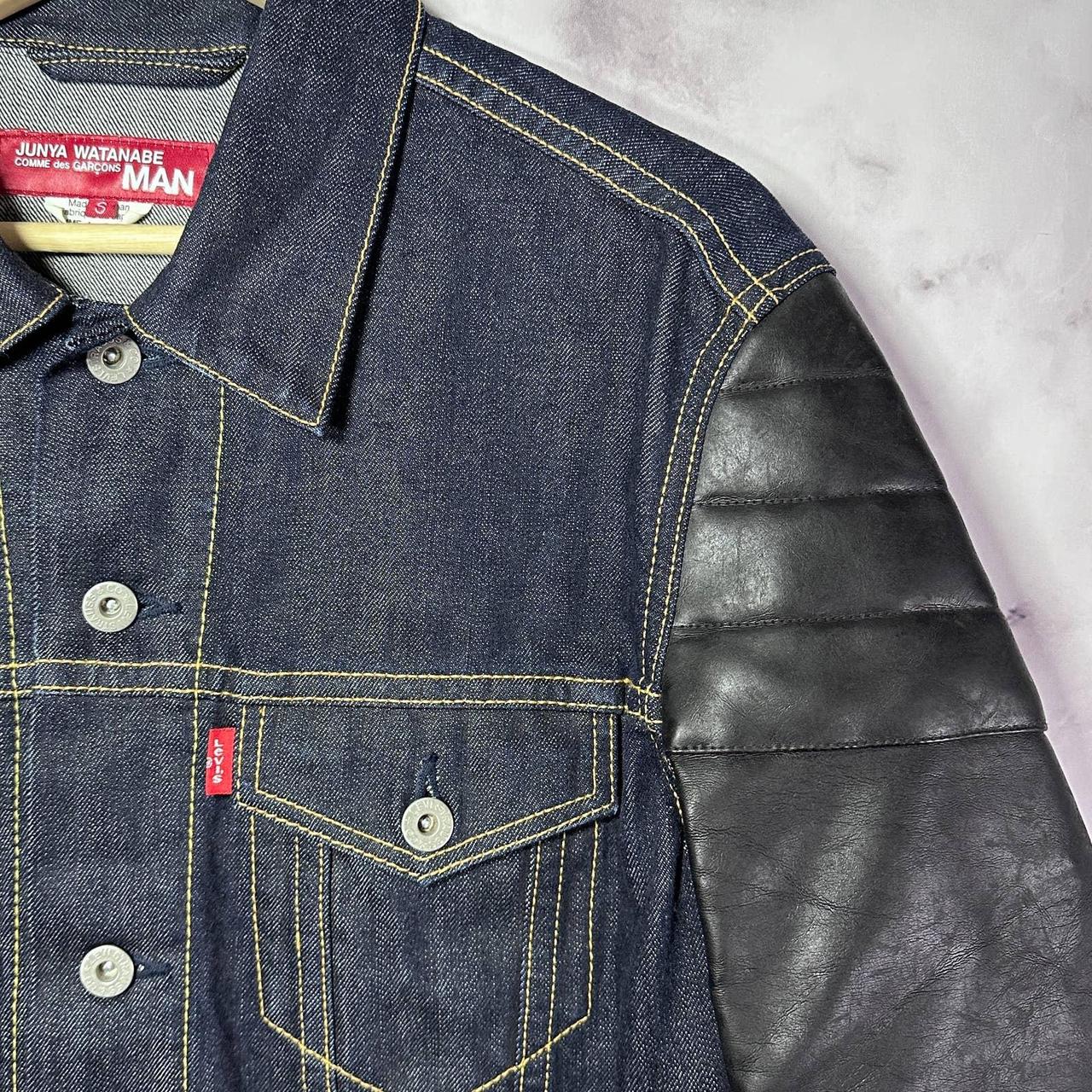 ジャケット・アウター JUNYA WATANABE COMME des GARCONS Levis Comme des Garçons Junya Watanabe x Levi's Leather | Depop