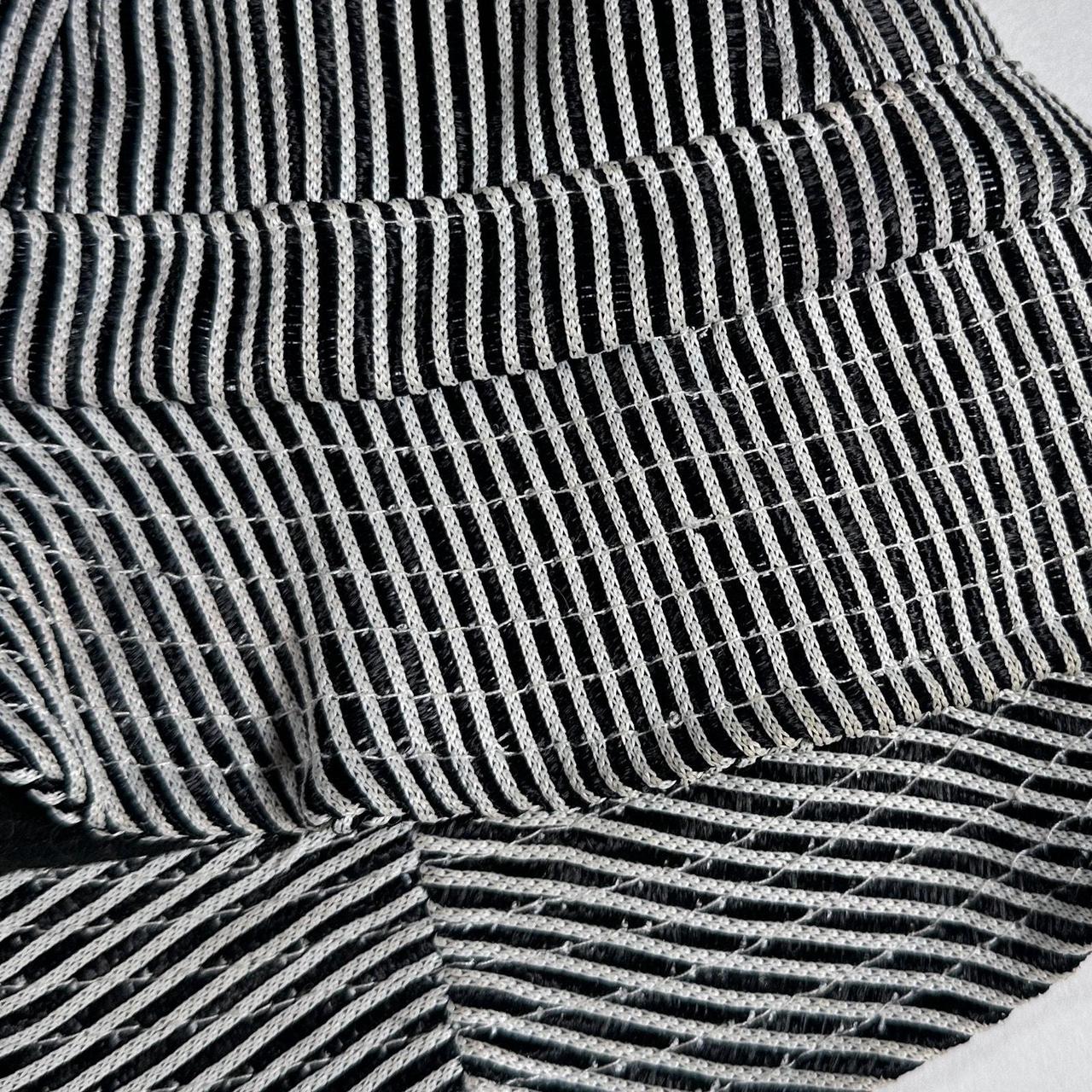 Supreme S/S22 Stripe Mesh Bell Hat Used, good | Depop