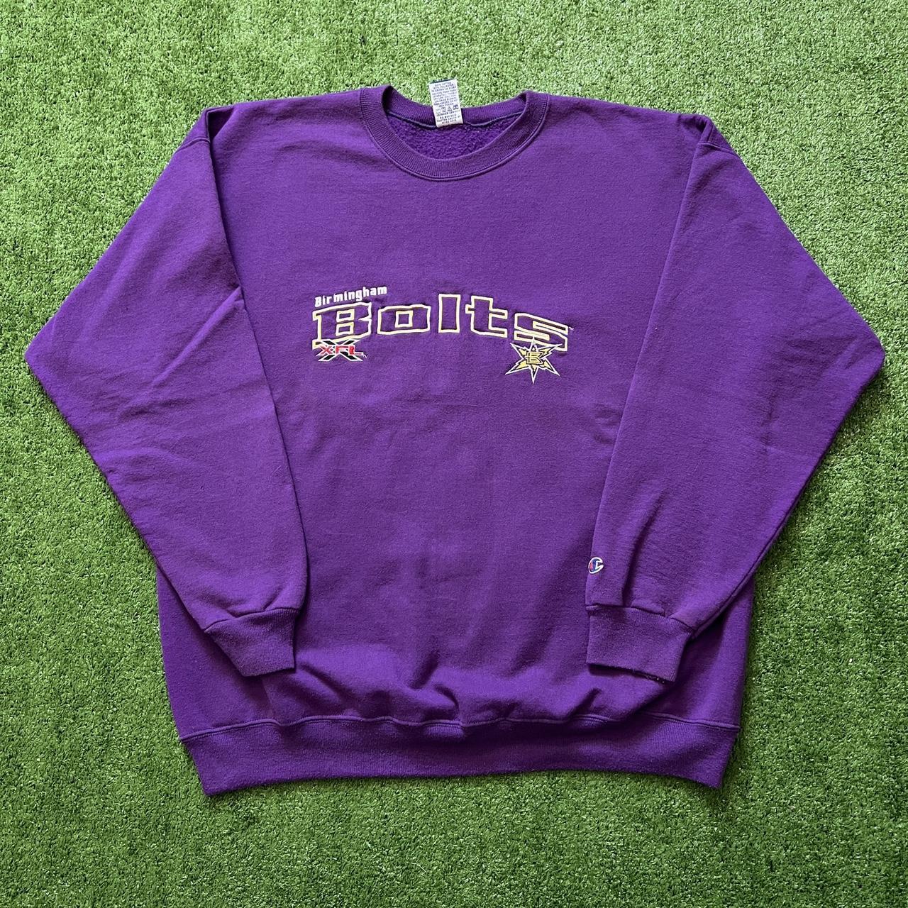 Vintage Y2K Birmingham Bolts XFL Champion Crewneck. Depop