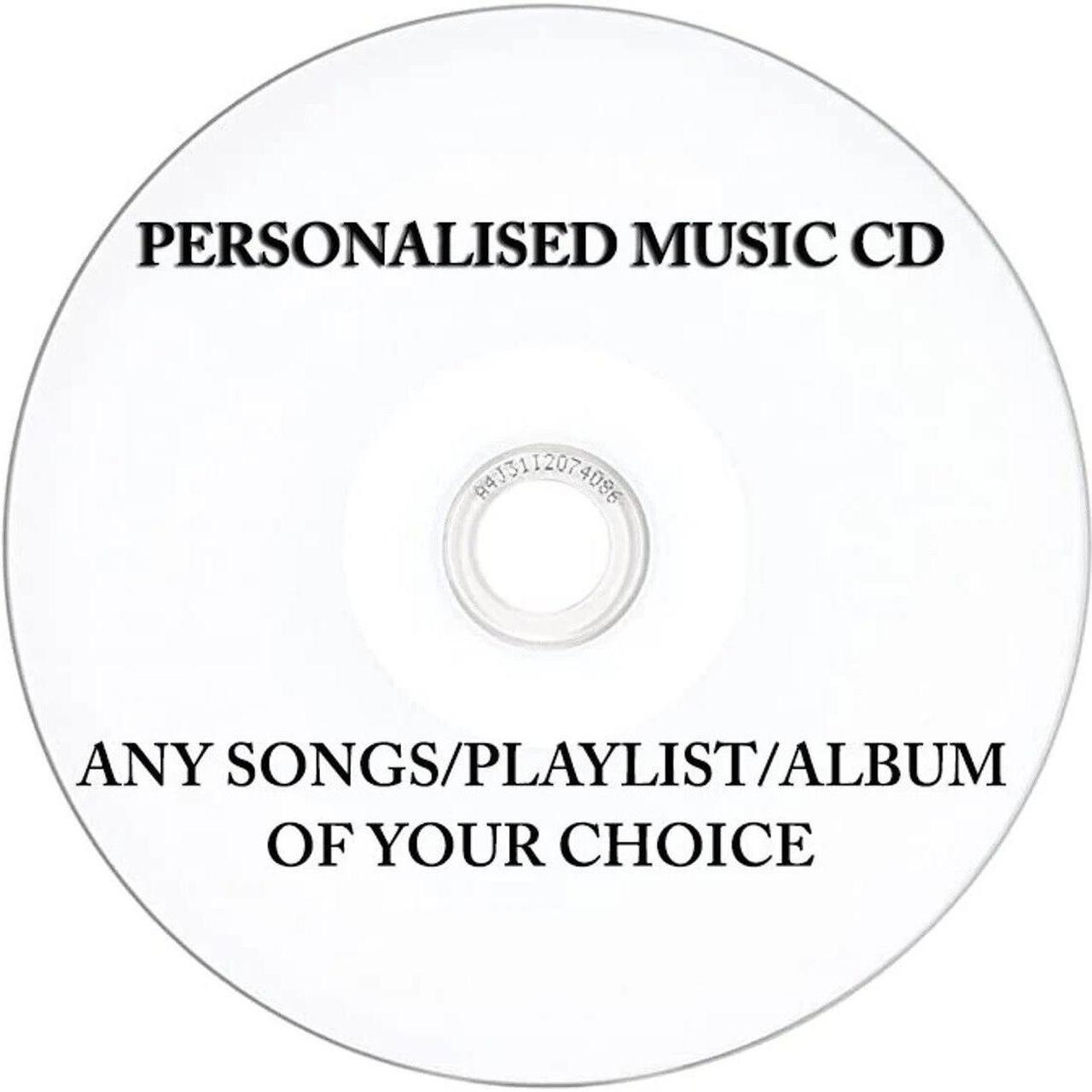 Custom Burned CD Can burn any songs Will do Depop