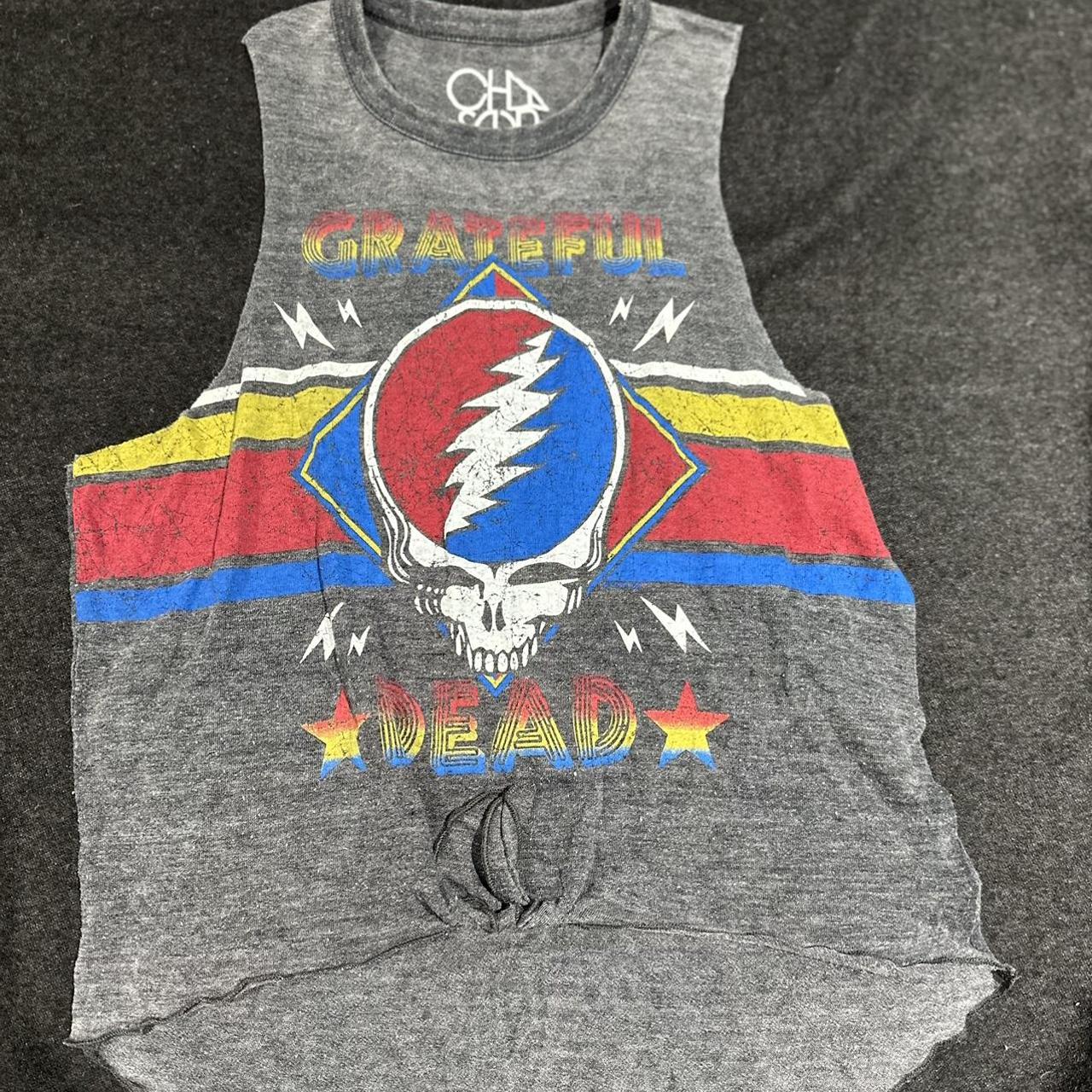 Chaser Grateful Dead Tank Worn But Good Depop