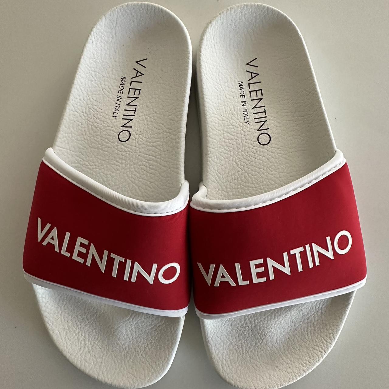 Valentino Pool Slides Brand New Never Worn Proof... Depop