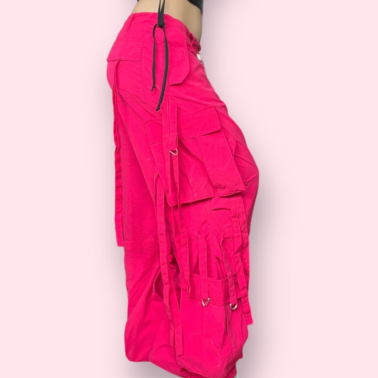 unreal vintage deadstock insane neon pink rave club... Depop